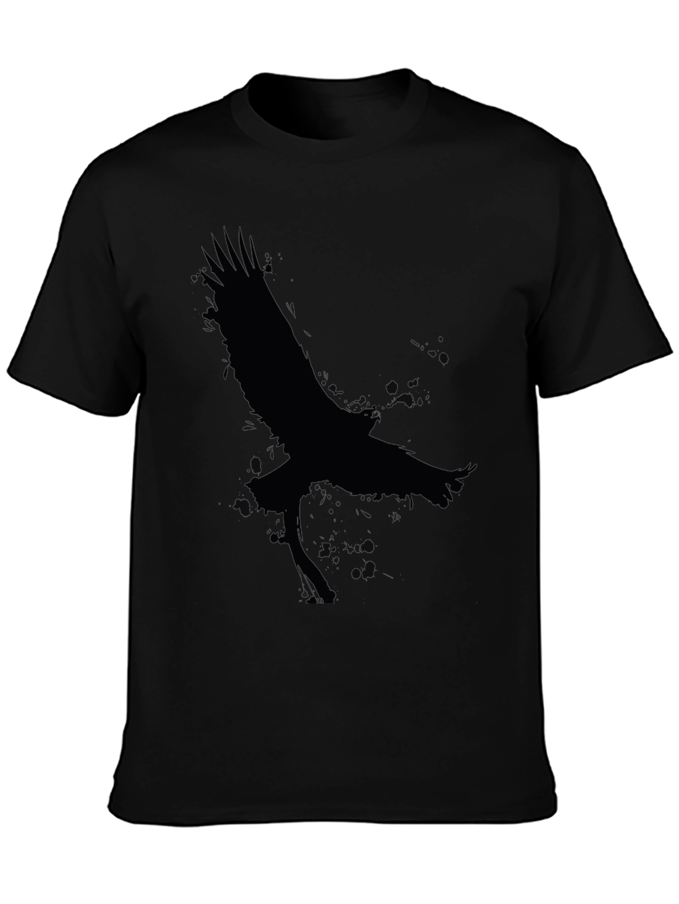 Black Eagle Graphic Tee - Mens Short Sleeve