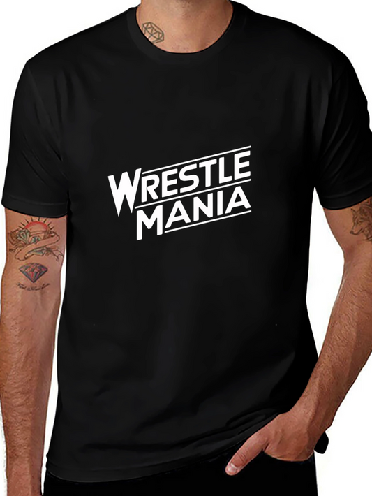WrestleMania Black T-Shirt