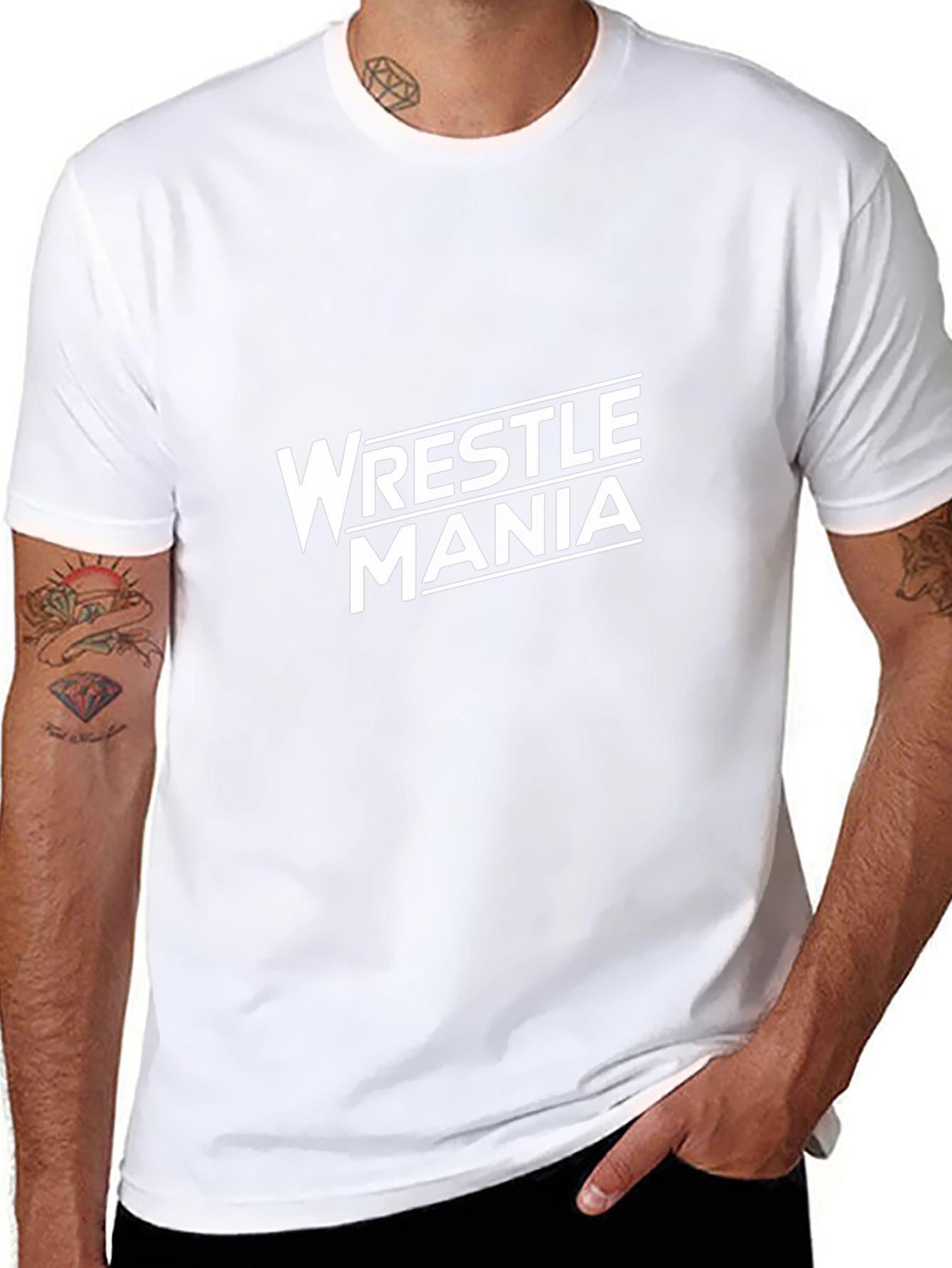 WrestleMania Black T-Shirt