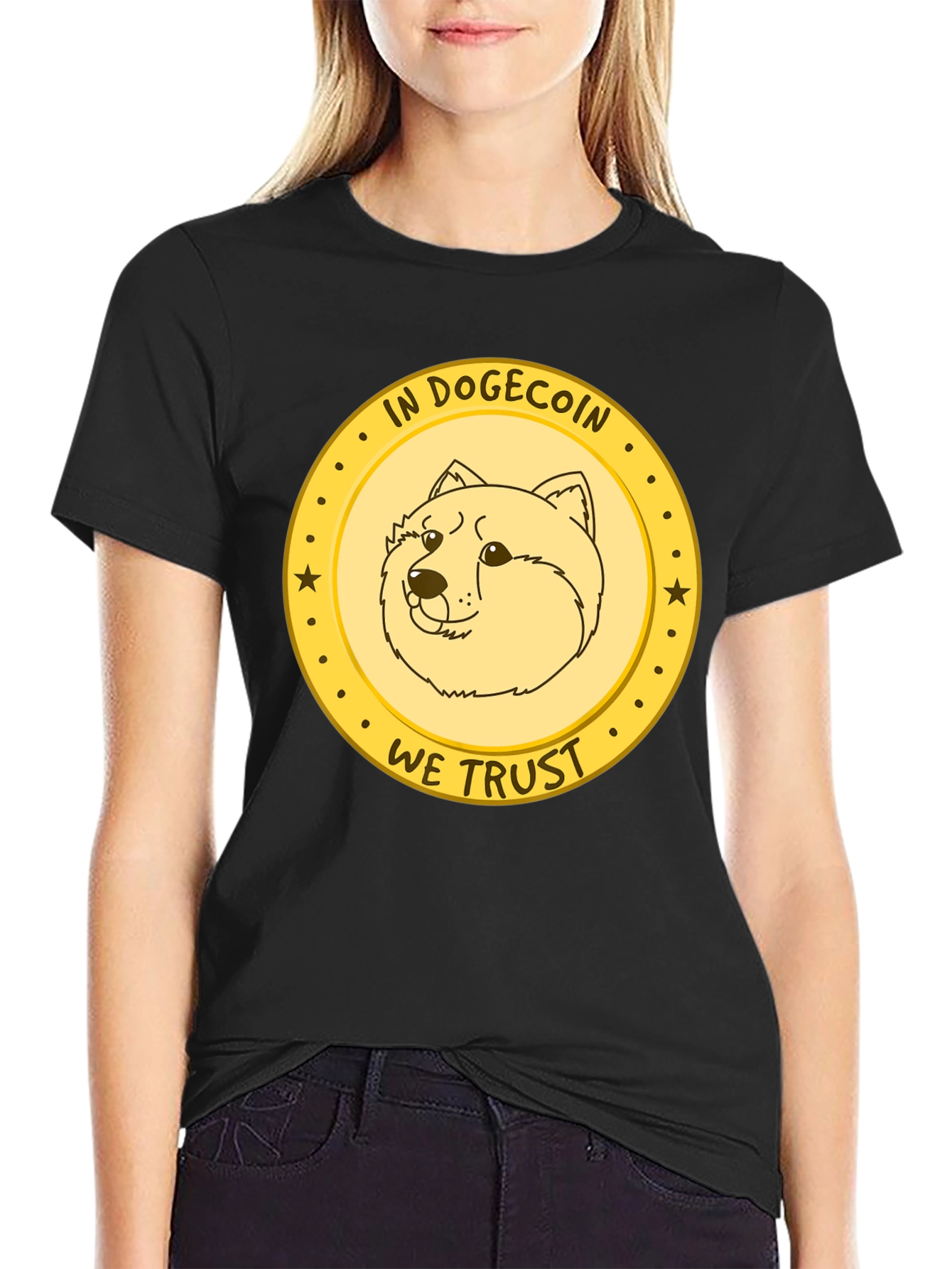 Dogecoin Meme T-Shirt - In Dogecoin We Trust!