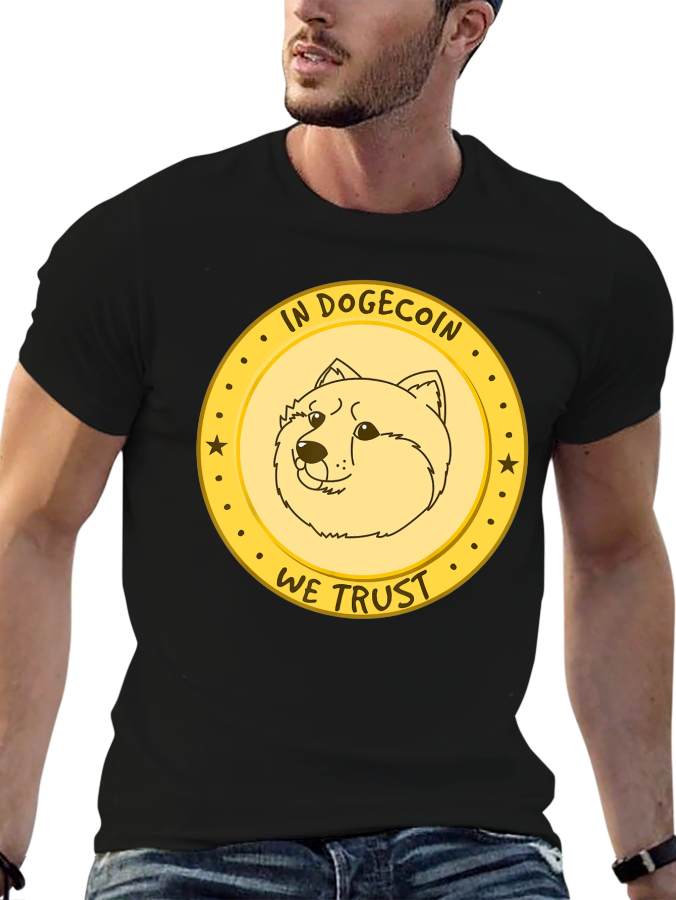 Dogecoin Meme T-Shirt - In Dogecoin We Trust!
