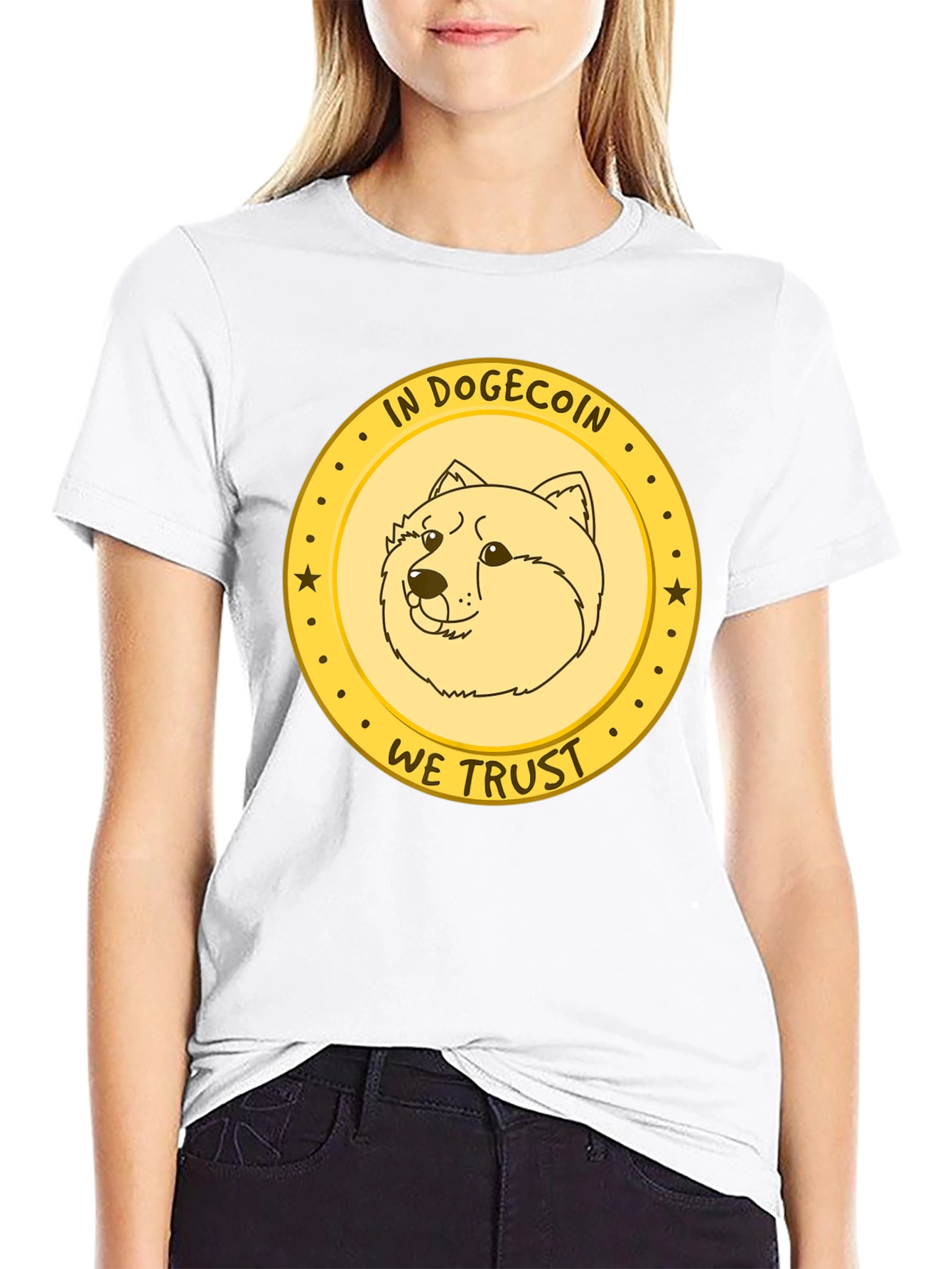 Dogecoin Meme T-Shirt - In Dogecoin We Trust!