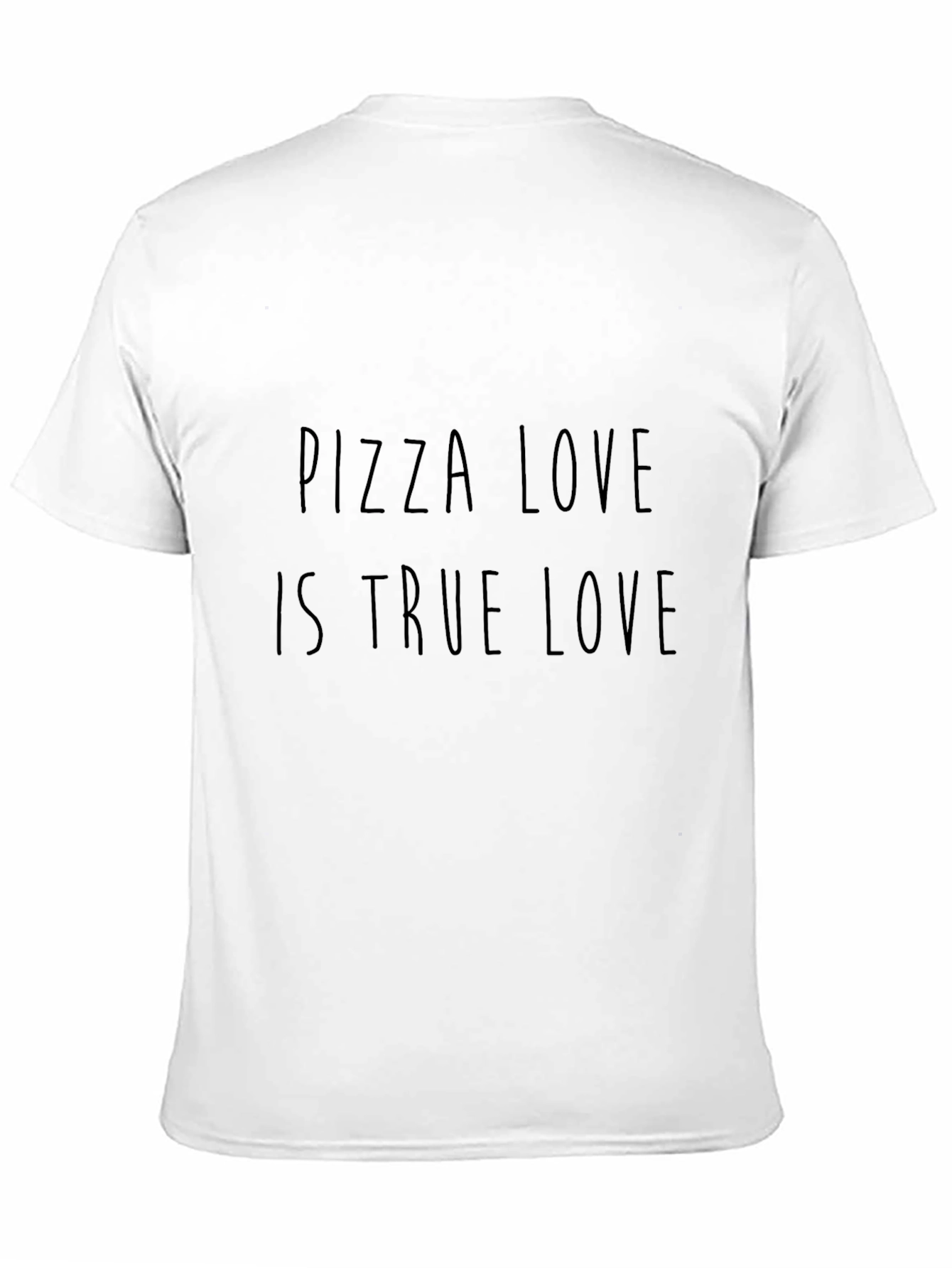 Pizza Love Black T-Shirt