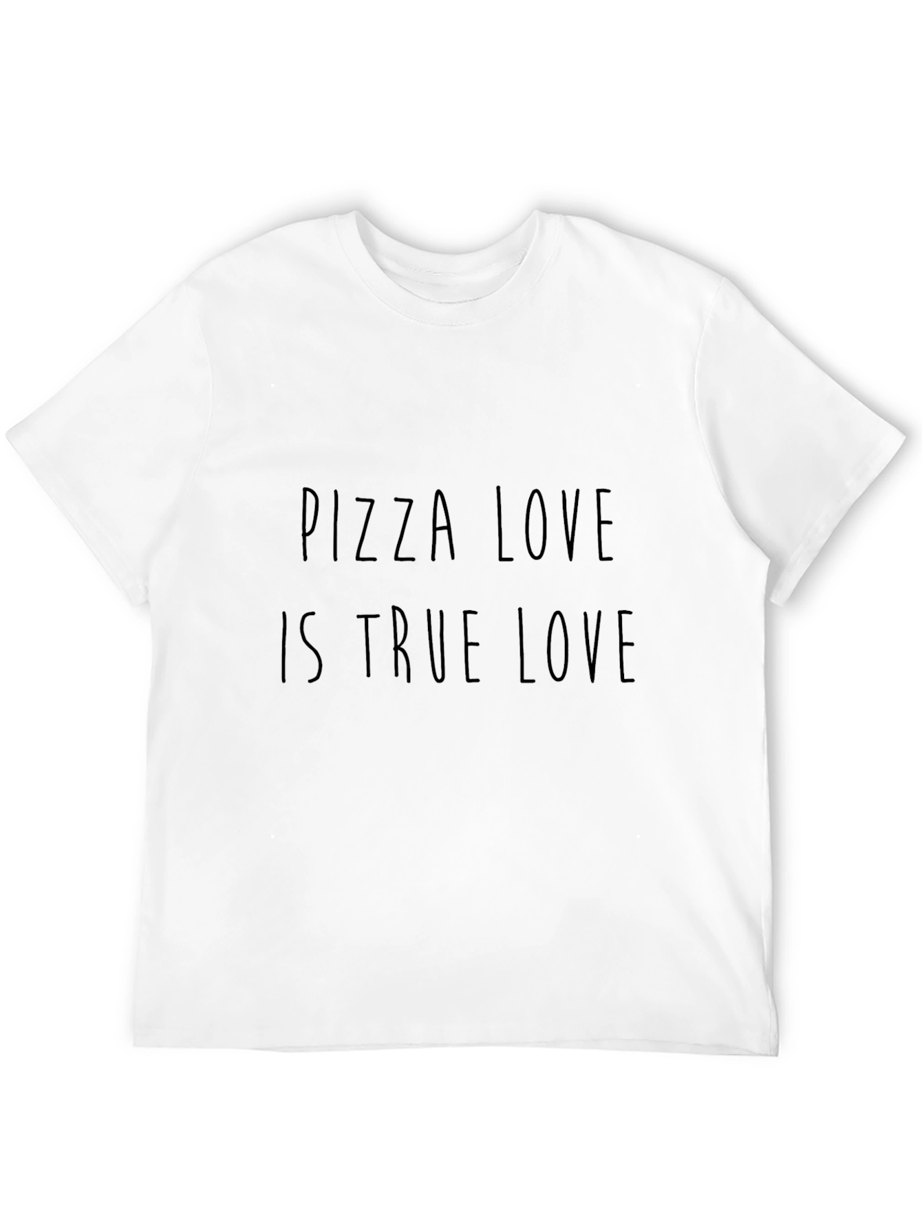 Pizza Love Black T-Shirt