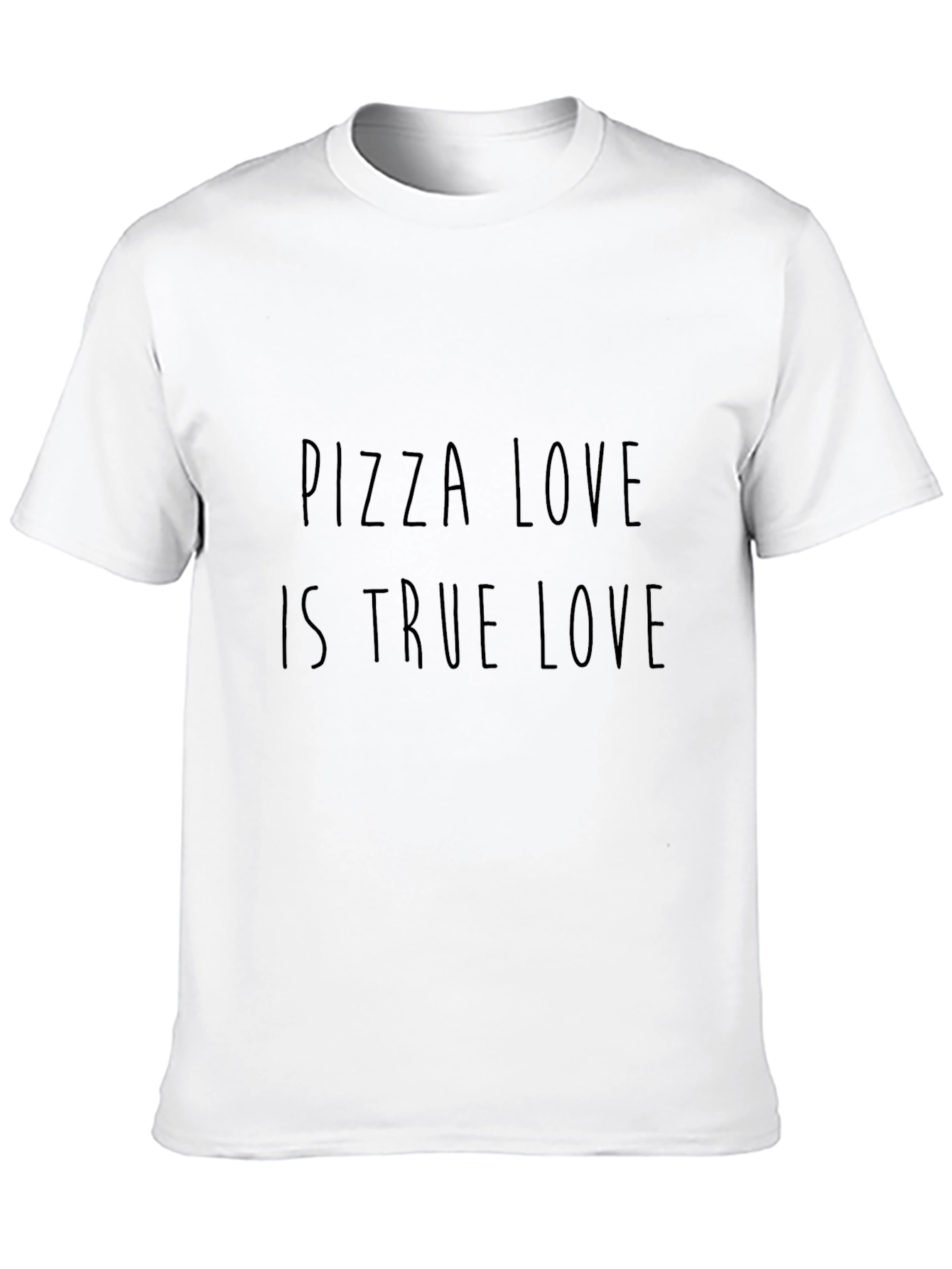 Pizza Love Black T-Shirt