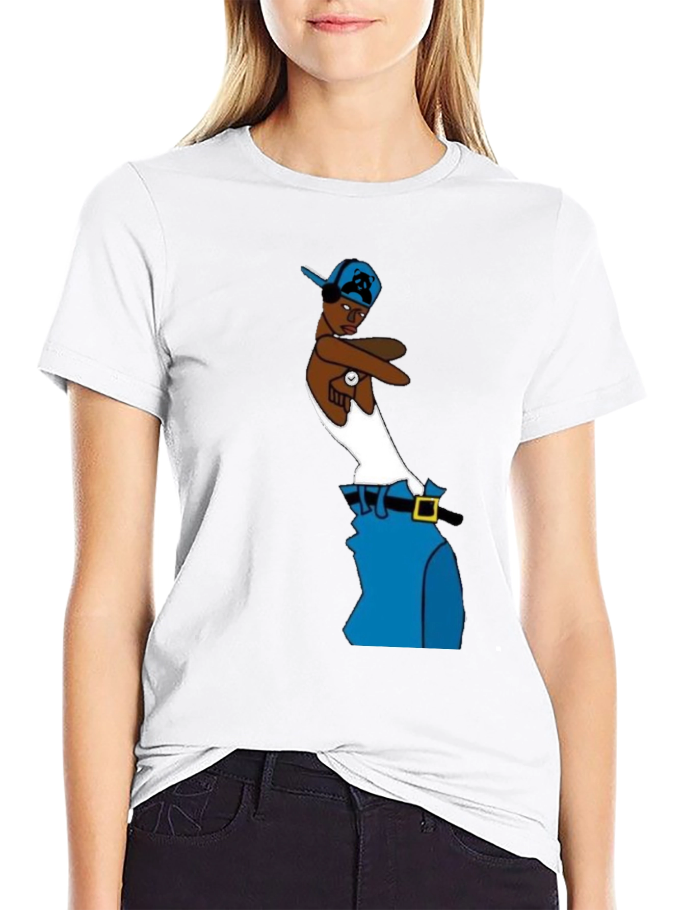 Cartoon Character Graphic Tee