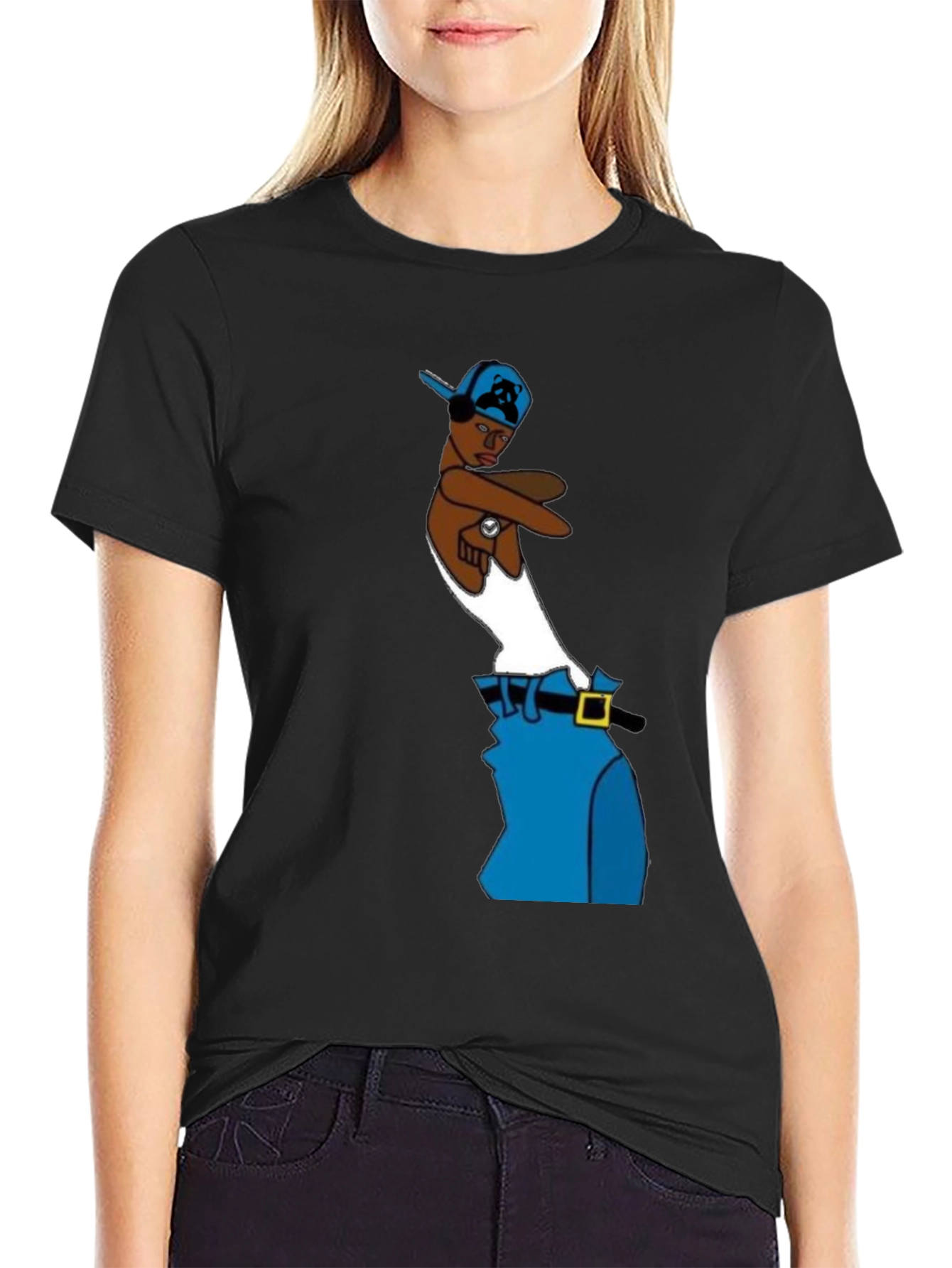 Cartoon Character Graphic Tee