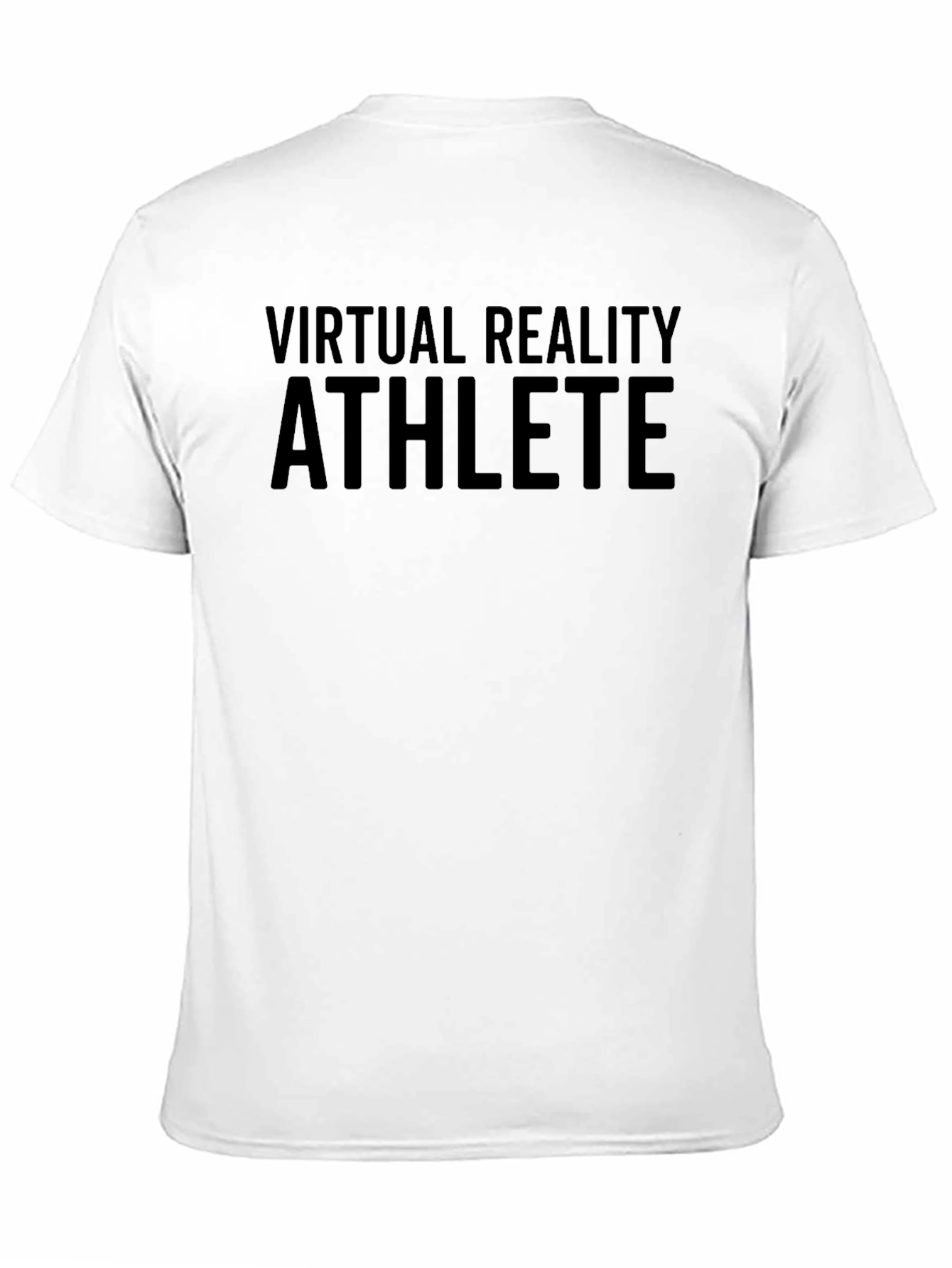Virtual Reality Athlete Black T-Shirt