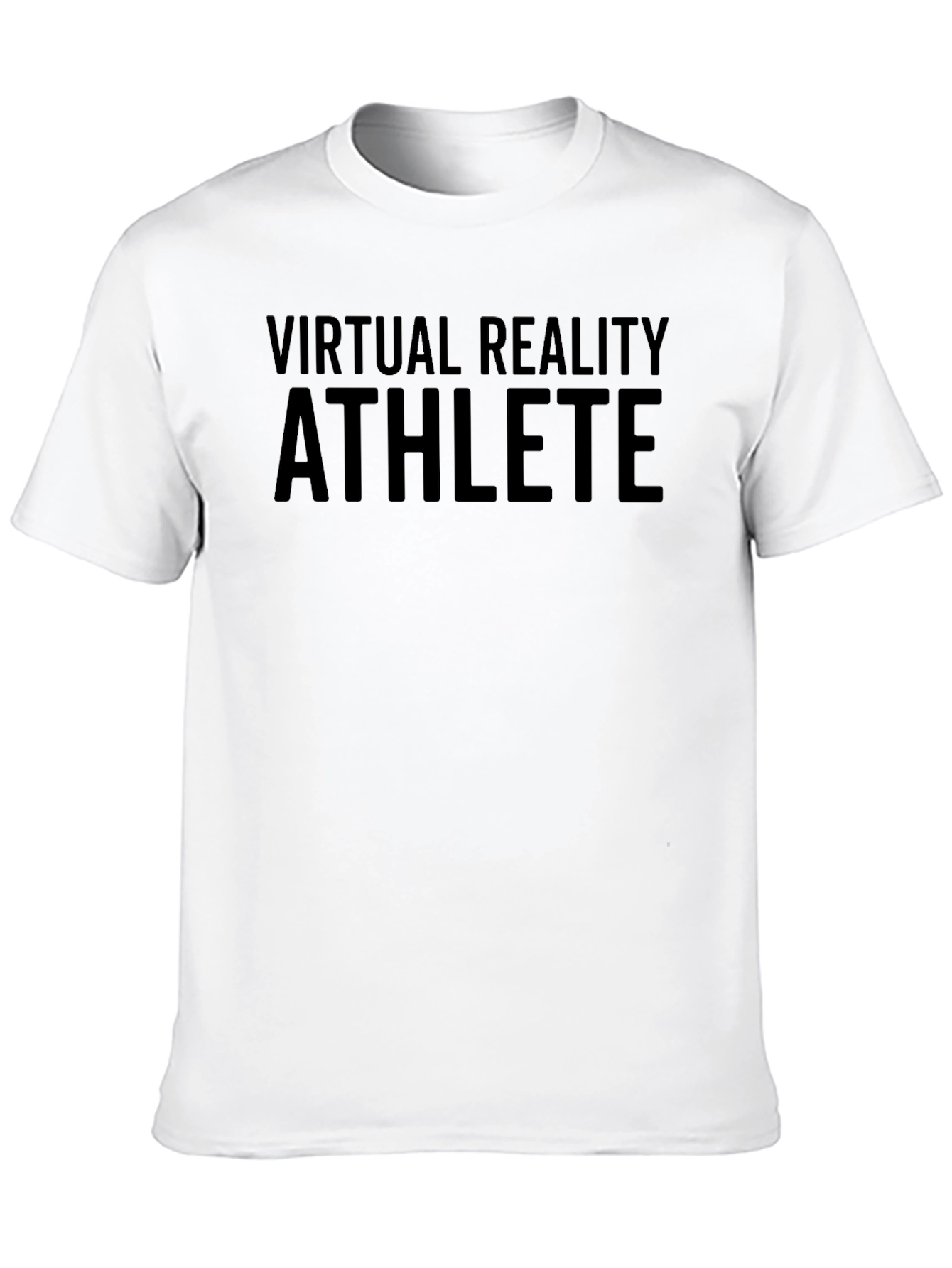 Virtual Reality Athlete Black T-Shirt