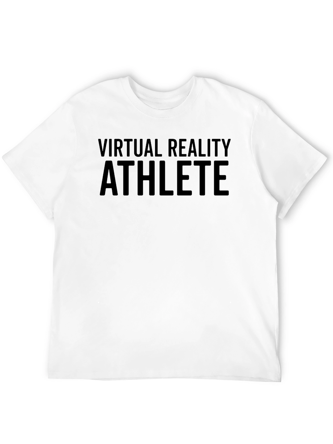 Virtual Reality Athlete Black T-Shirt