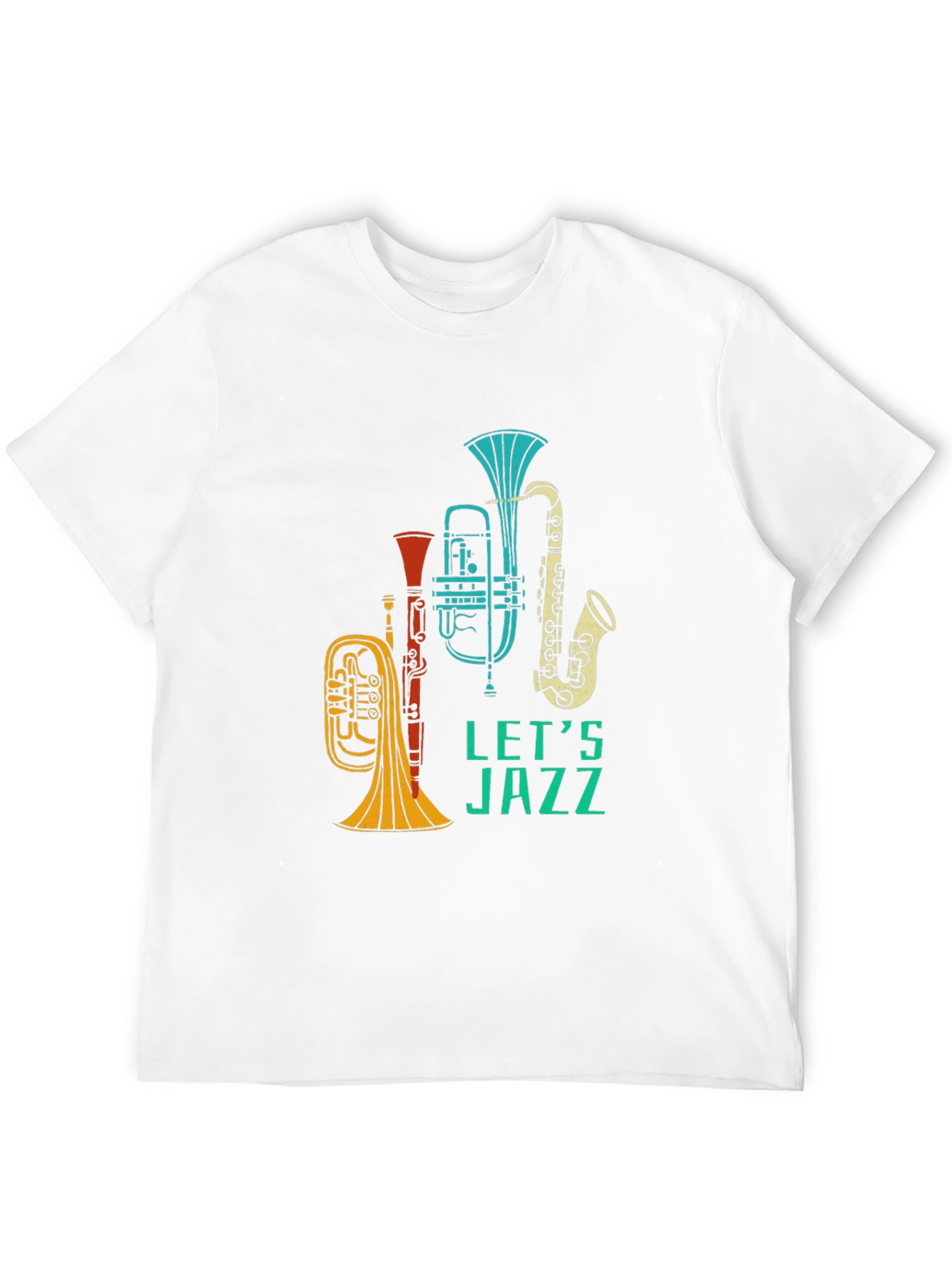 Lets Jazz Graphic T-Shirt - Black
