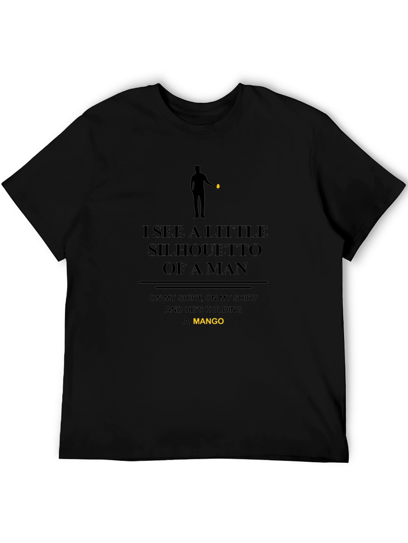 Silhouette Mango Graphic Tee - Soft Cotton Blend
