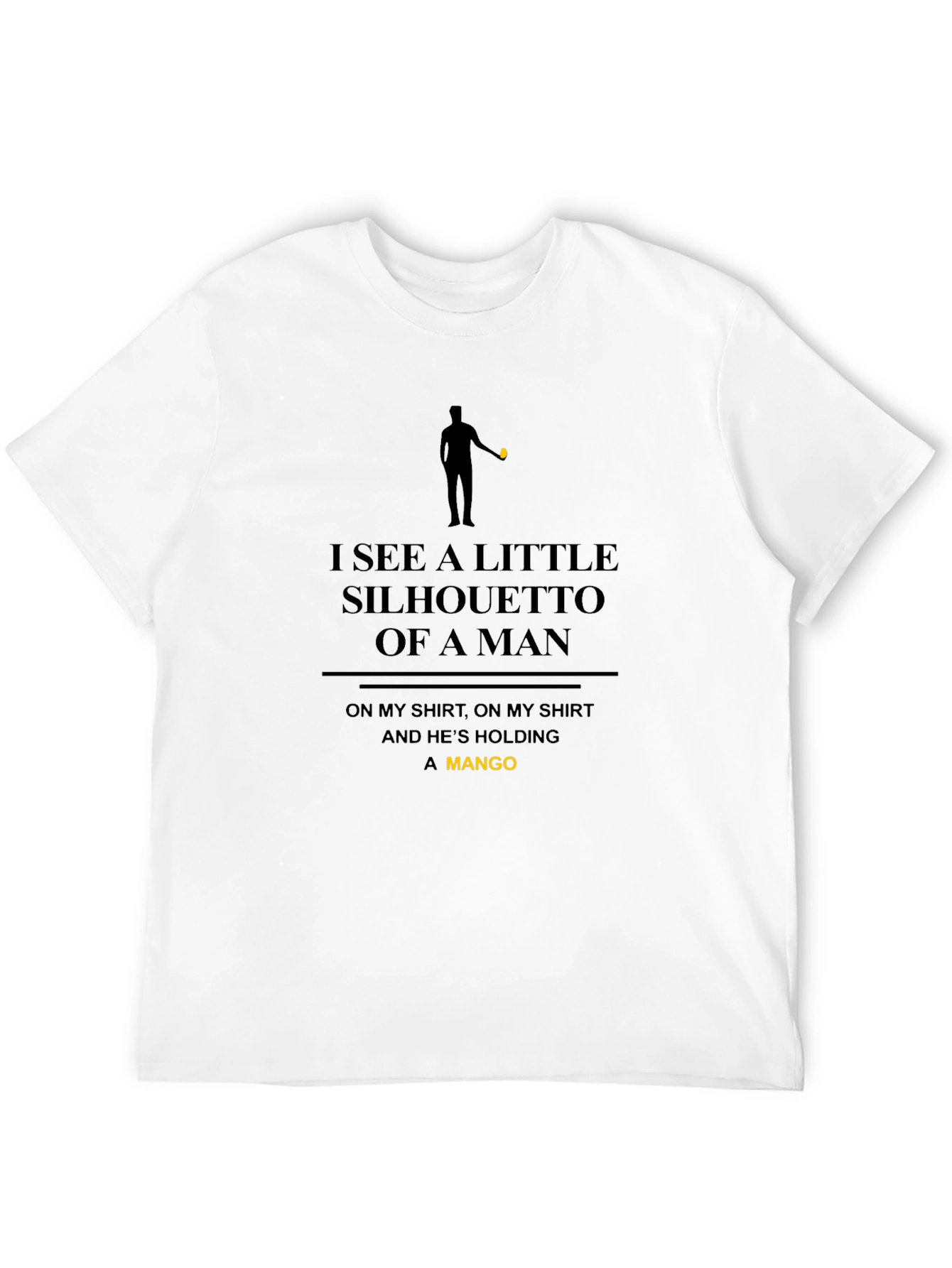 Silhouette Mango Graphic Tee - Soft Cotton Blend