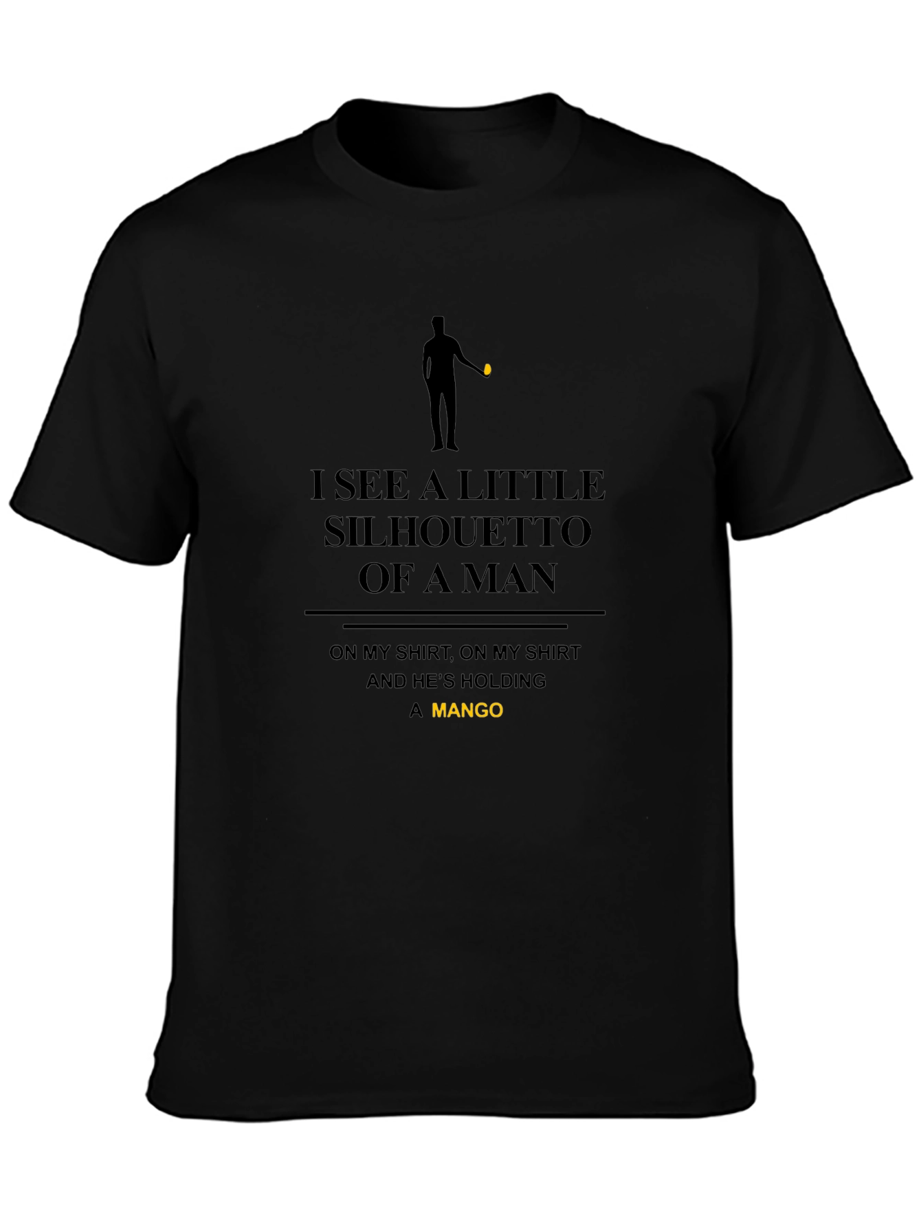 Silhouette Mango Graphic Tee - Soft Cotton Blend