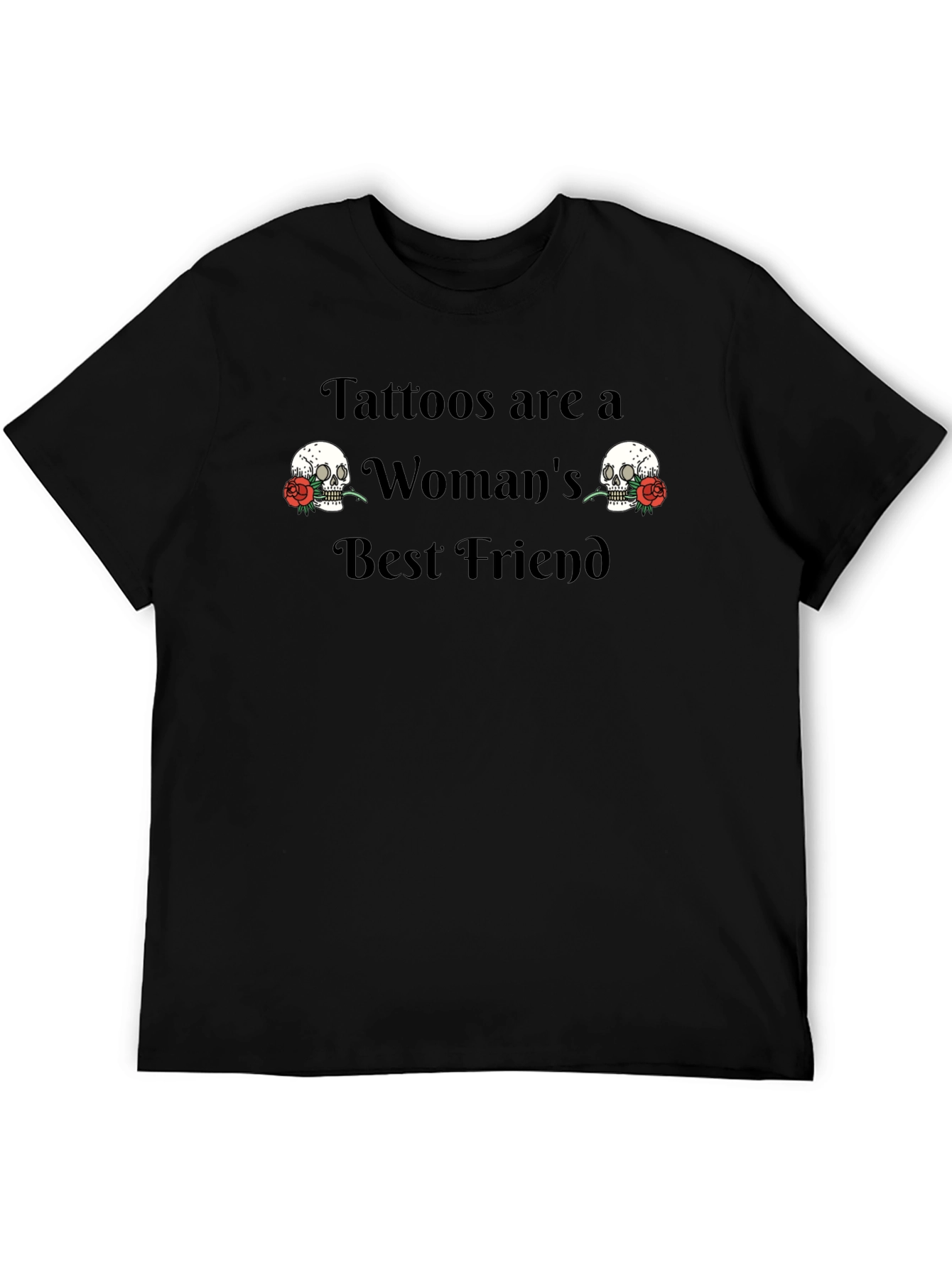 Tattoos Womans Best Friend Graphic Tee
