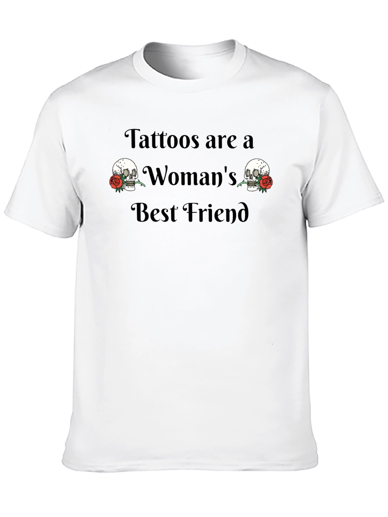 Tattoos Womans Best Friend Graphic Tee