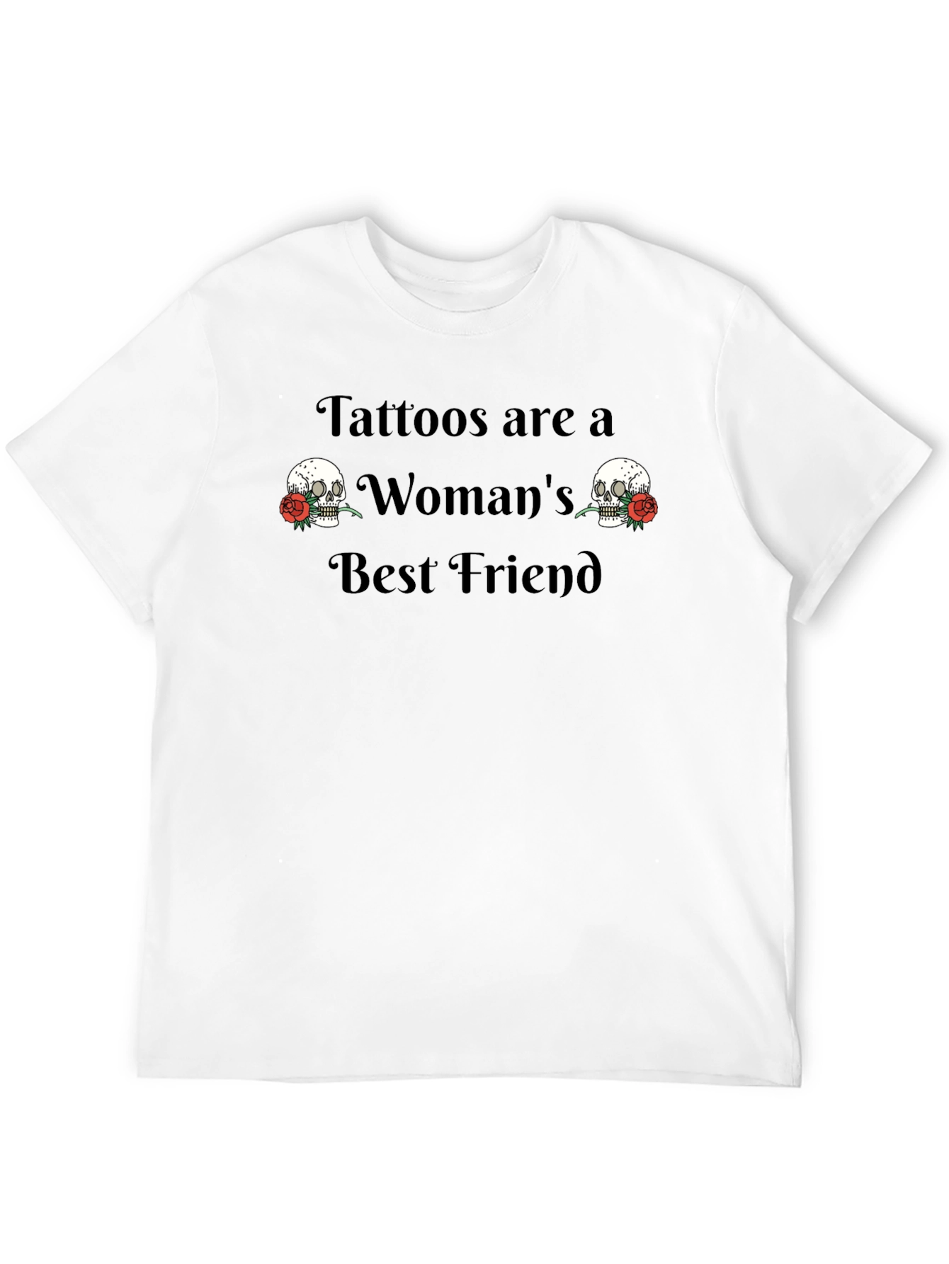 Tattoos Womans Best Friend Graphic Tee