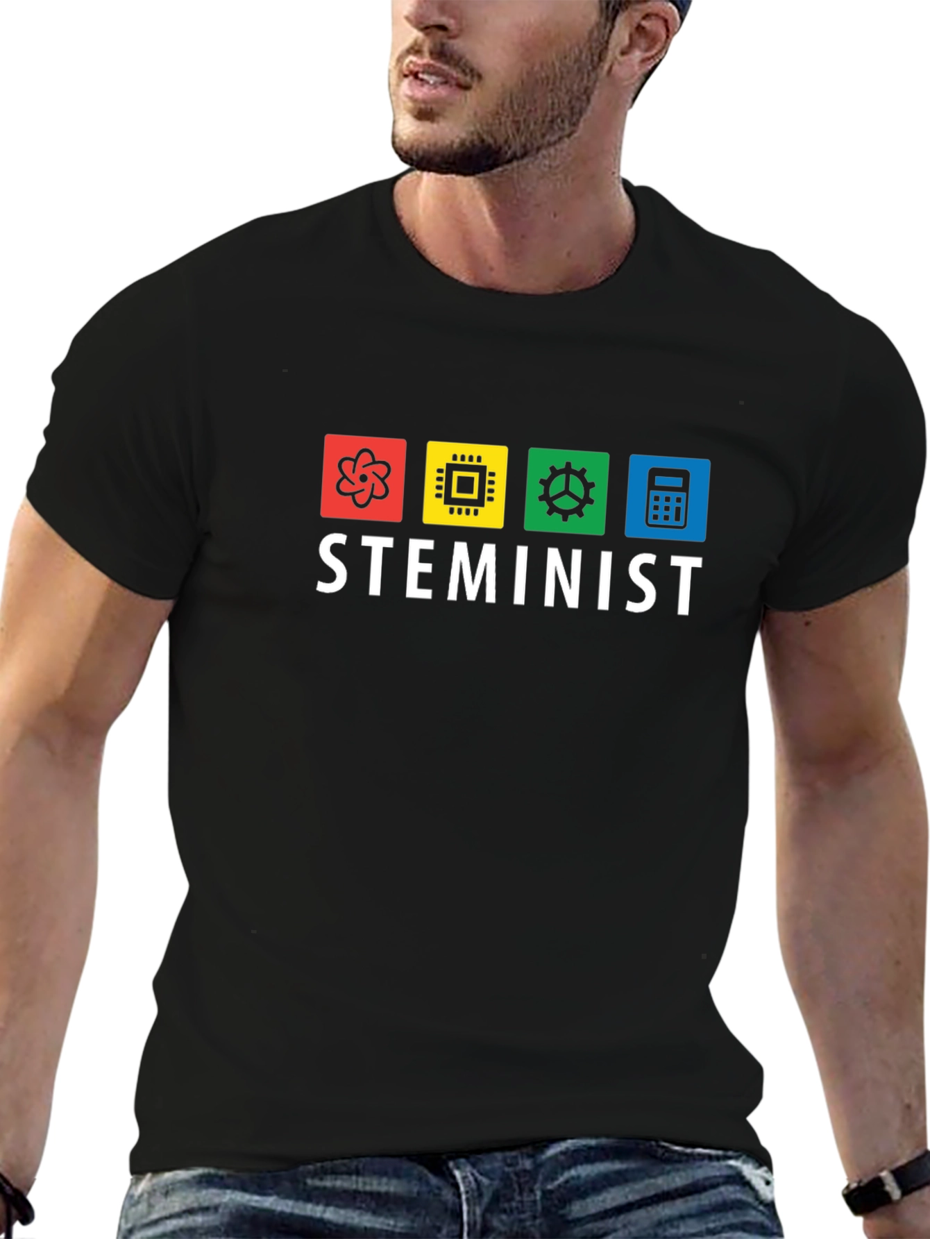 STEMinist Graphic Tee - Science Tech Math Equality T-Shirt