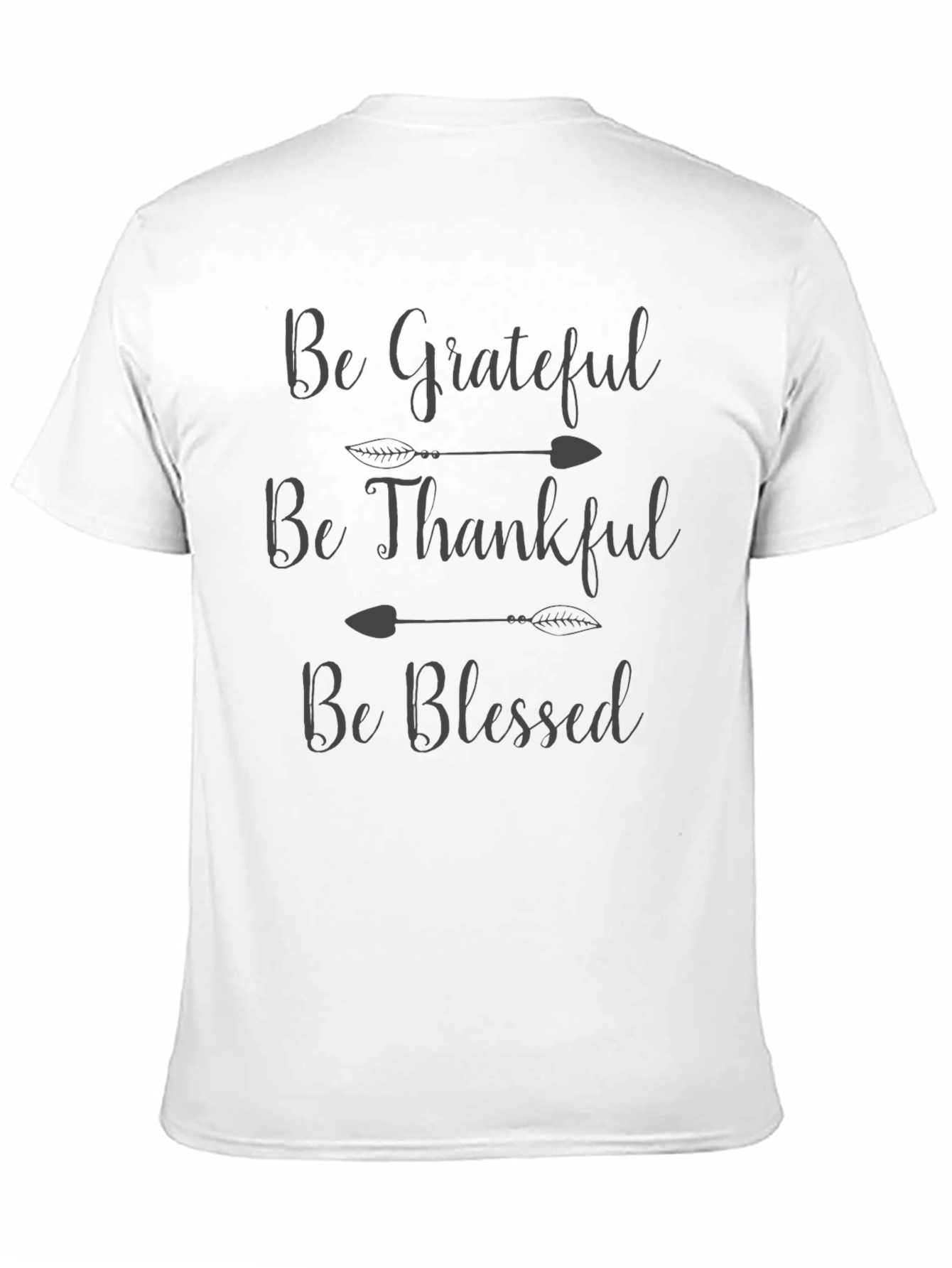 Grateful Thankful Blessed Arrow Tee