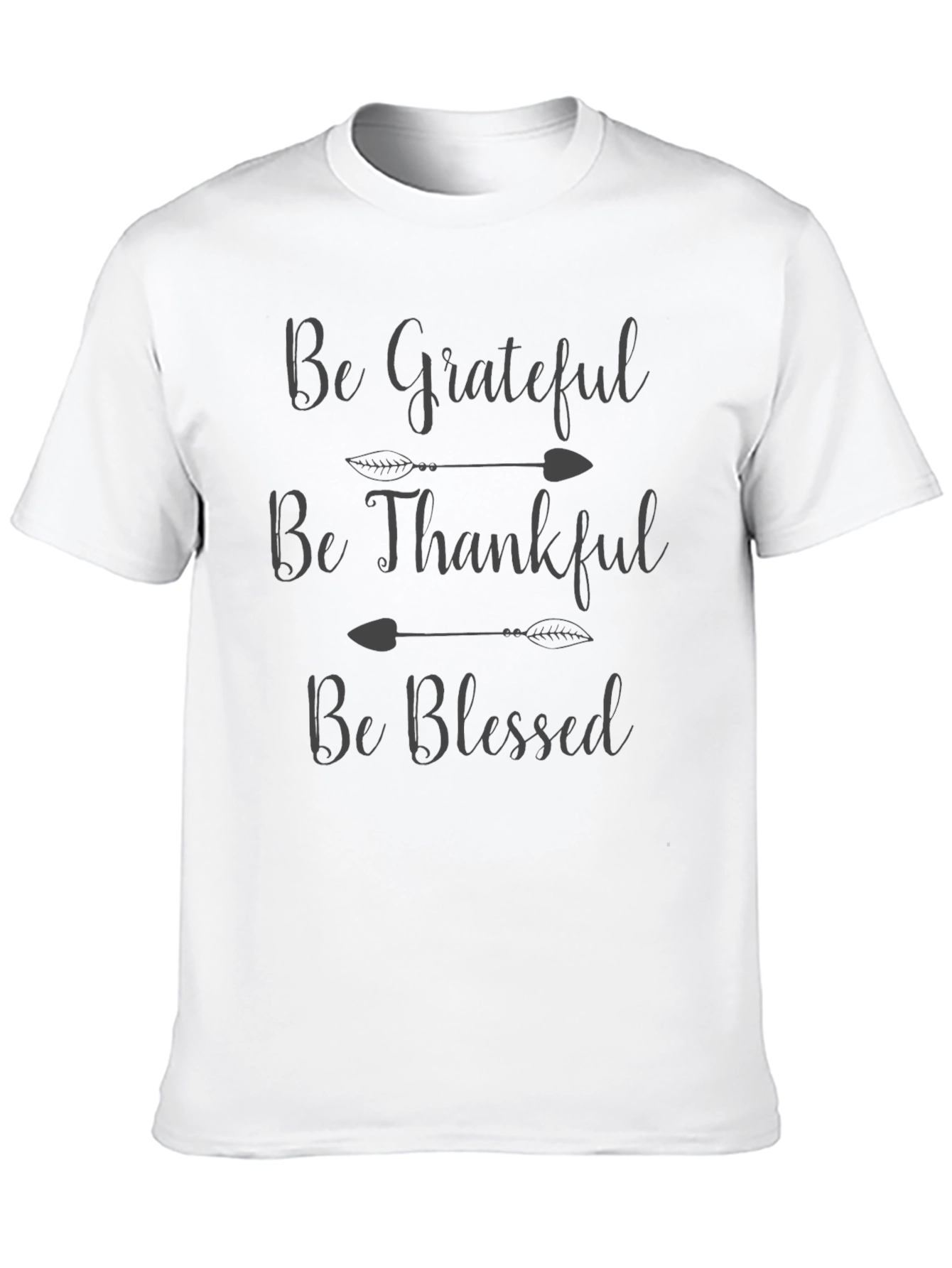 Grateful Thankful Blessed Arrow Tee