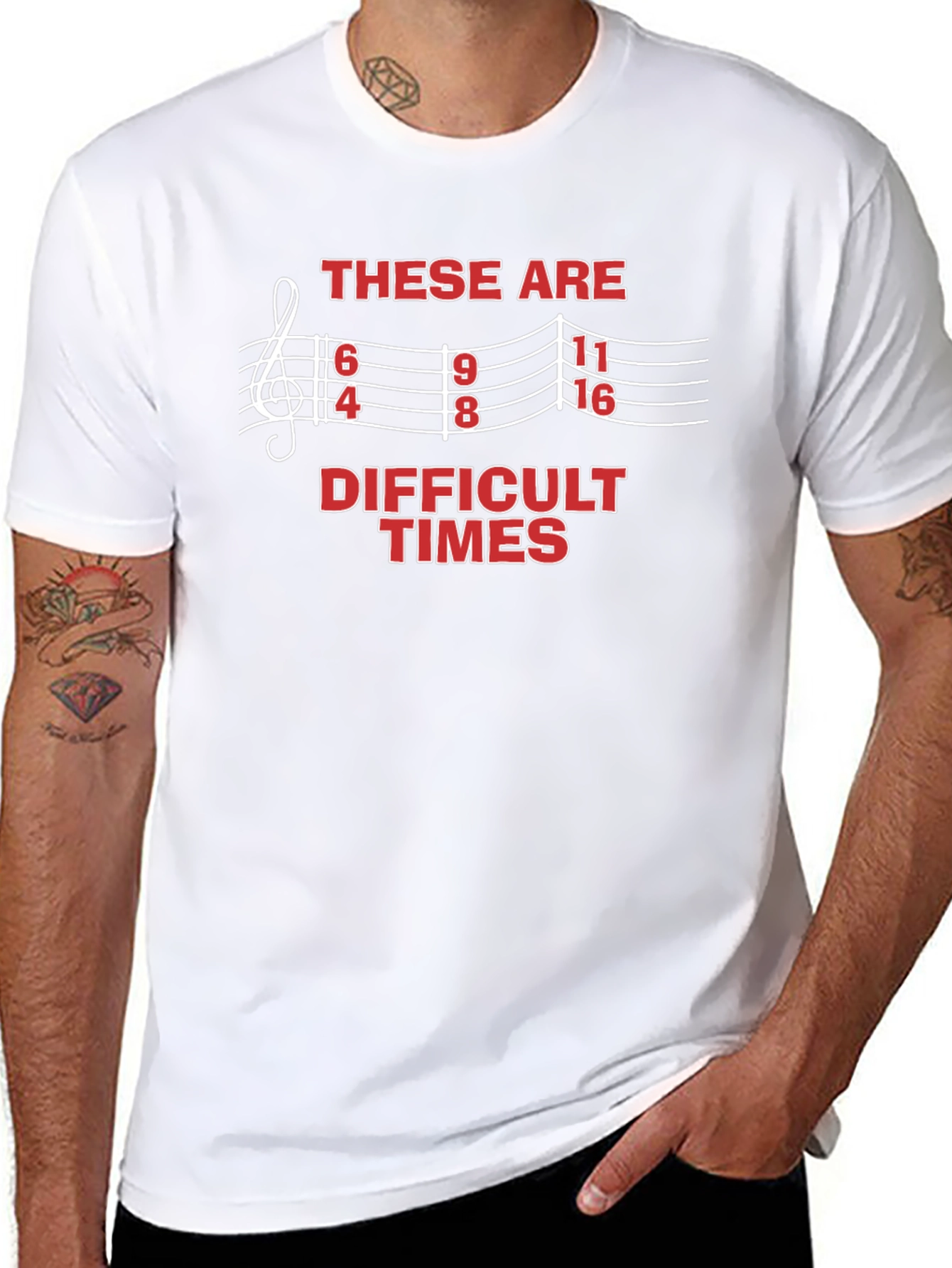 Difficult Times Music T-Shirt