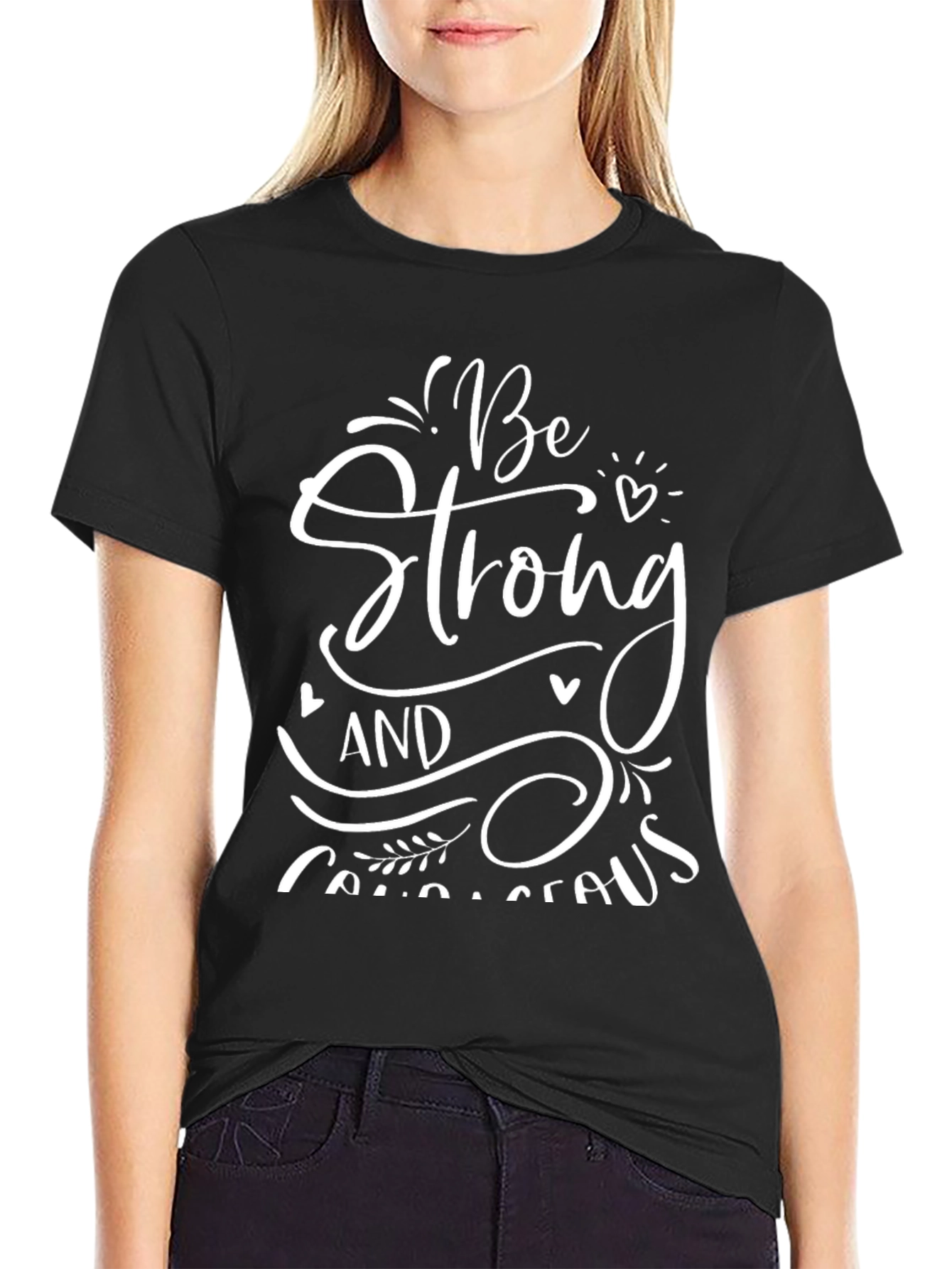 Be Strong T-Shirt: Inspirational Graphic Tee
