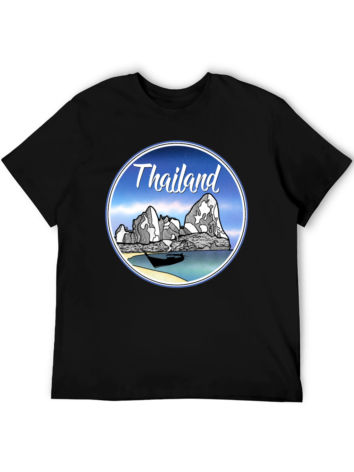 Thailand Adventure T-Shirt: Scenic Island Design