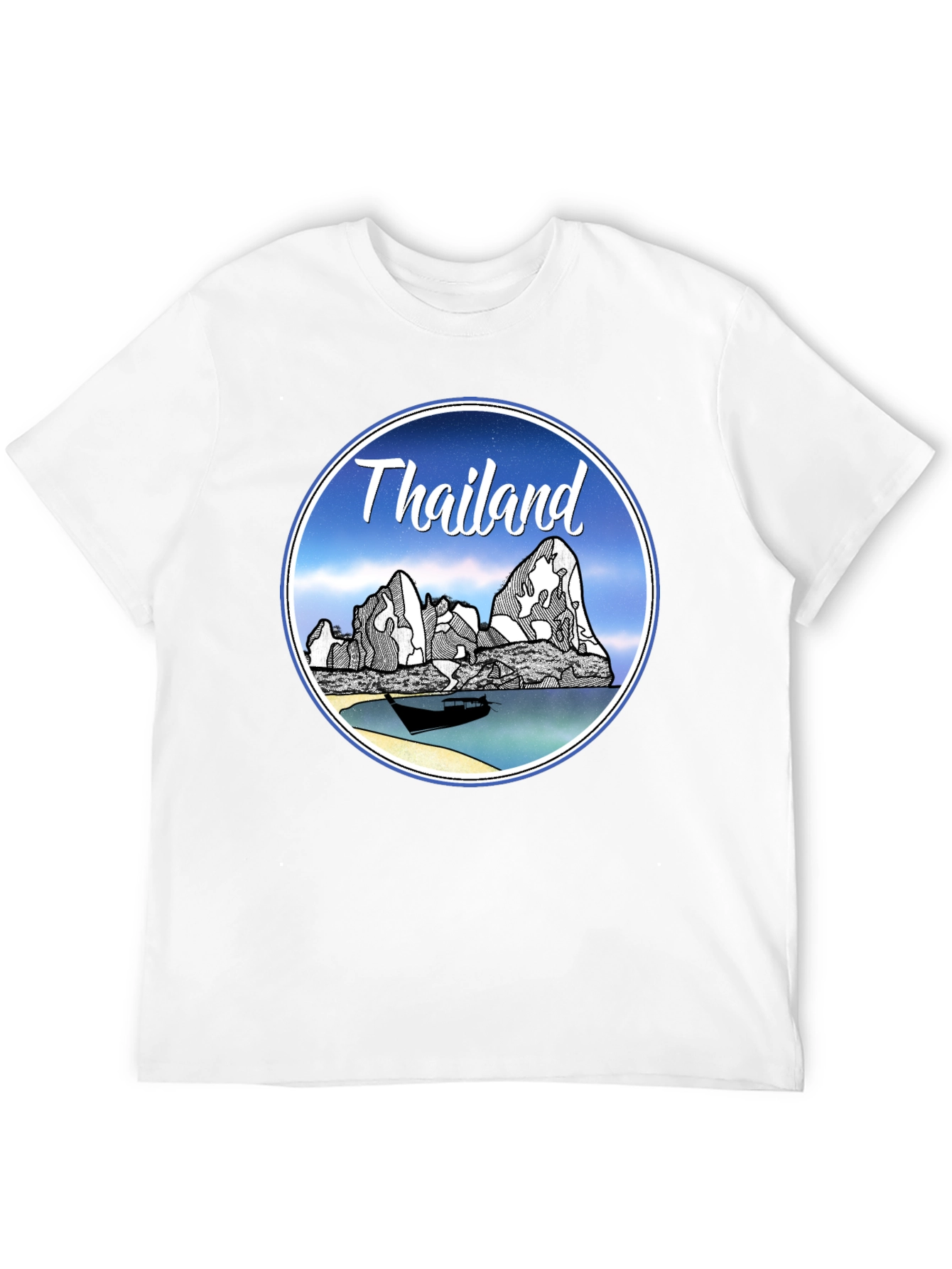 Thailand Adventure T-Shirt: Scenic Island Design
