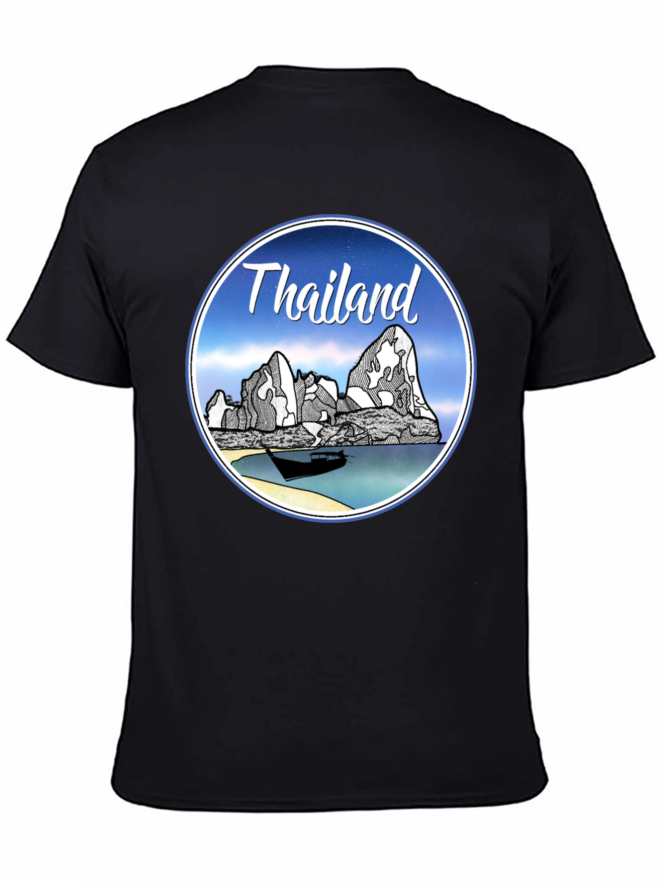 Thailand Adventure T-Shirt: Scenic Island Design