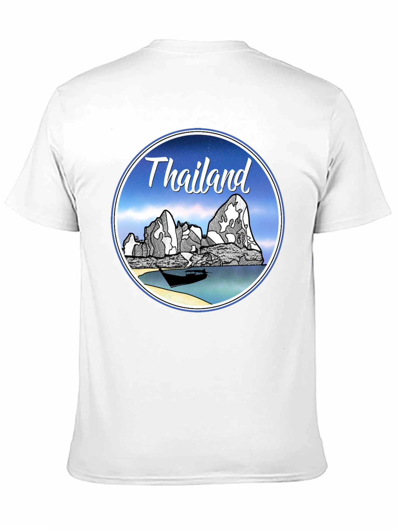 Thailand Adventure T-Shirt: Scenic Island Design
