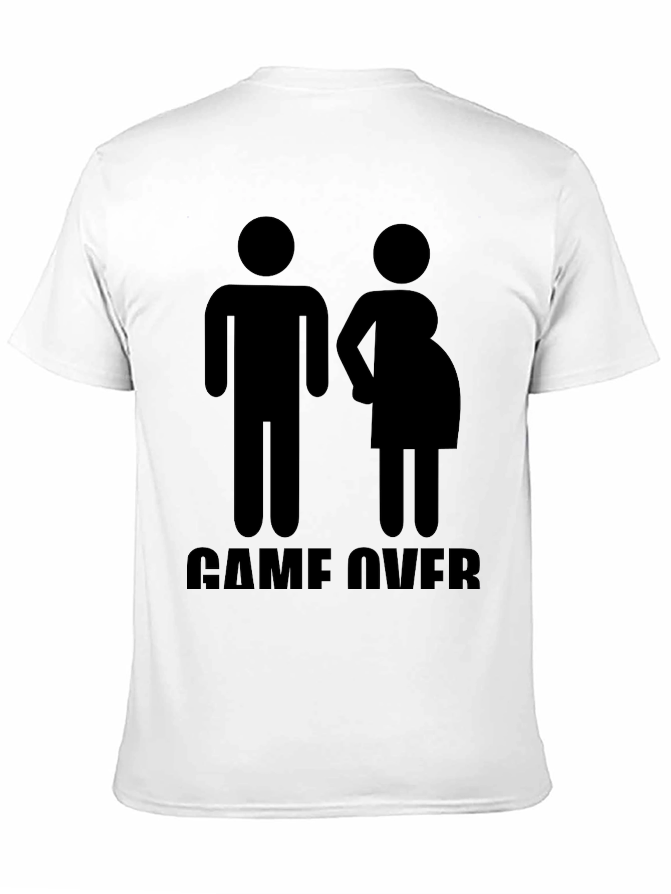 Funny Game Over Pregnancy Announcement T-Shirt