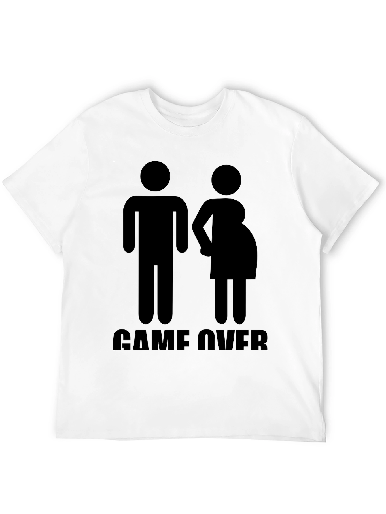 Funny Game Over Pregnancy Announcement T-Shirt