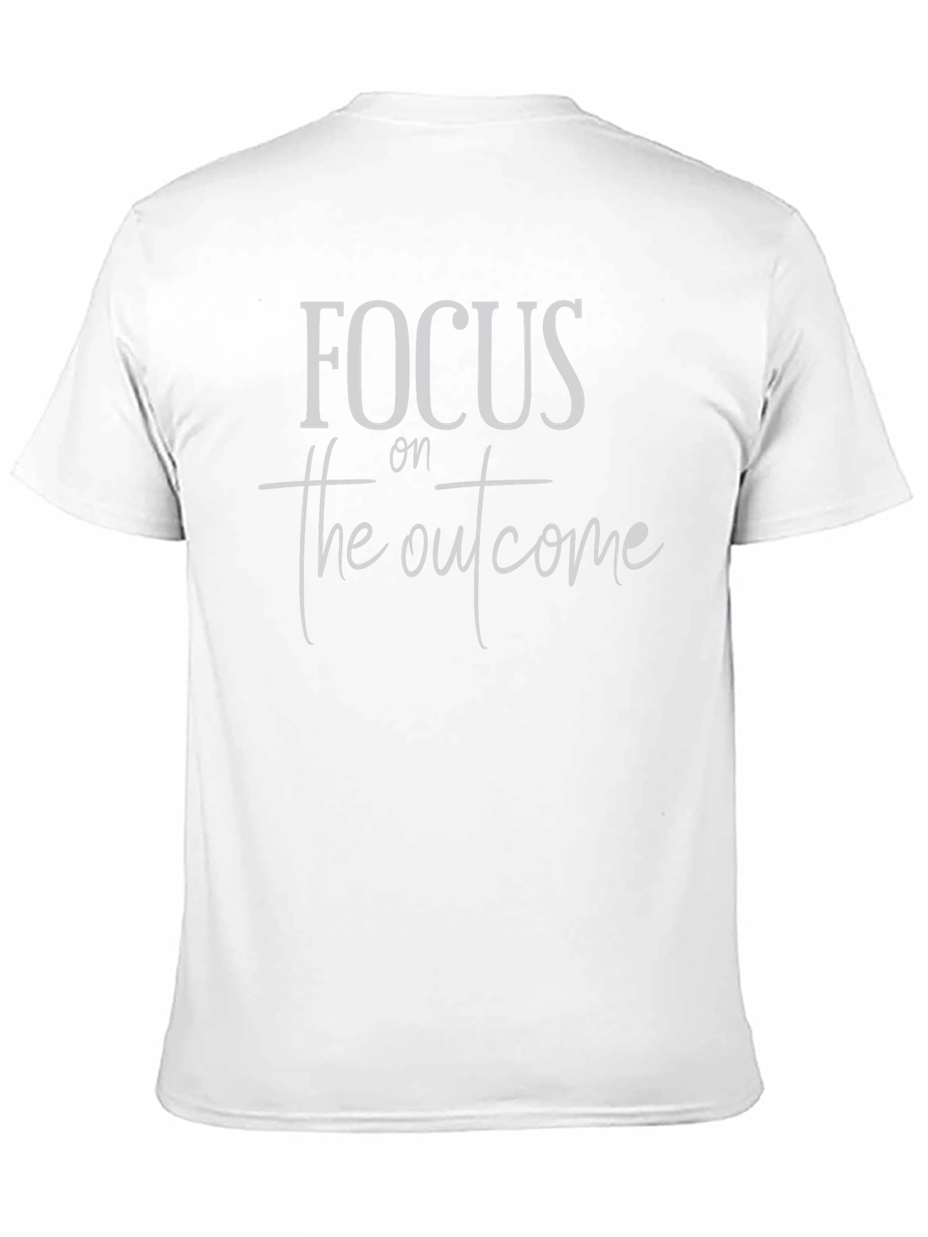 Focus on the Outcome Graphic Tee