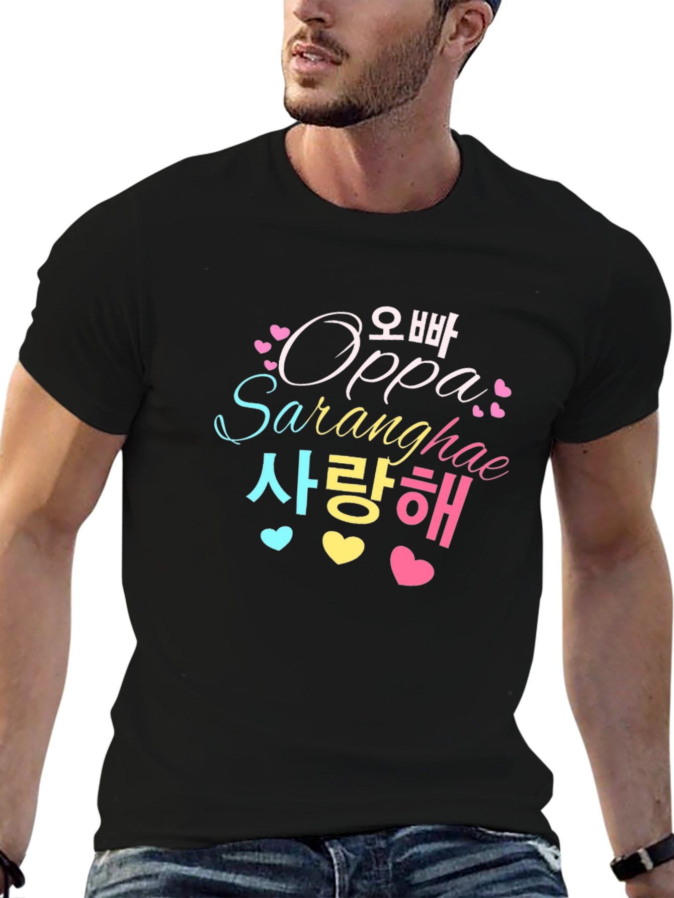 Oppa Saranghae T-Shirt - Korean Love Tee