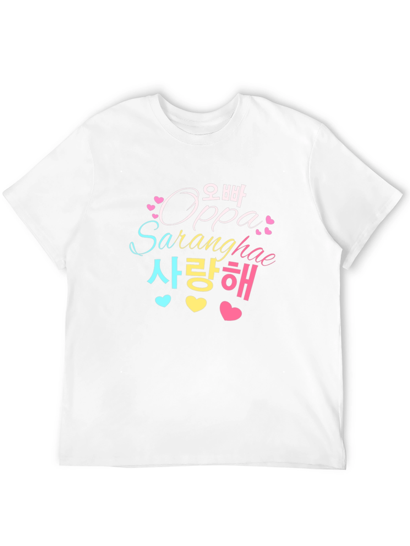 Oppa Saranghae T-Shirt - Korean Love Tee