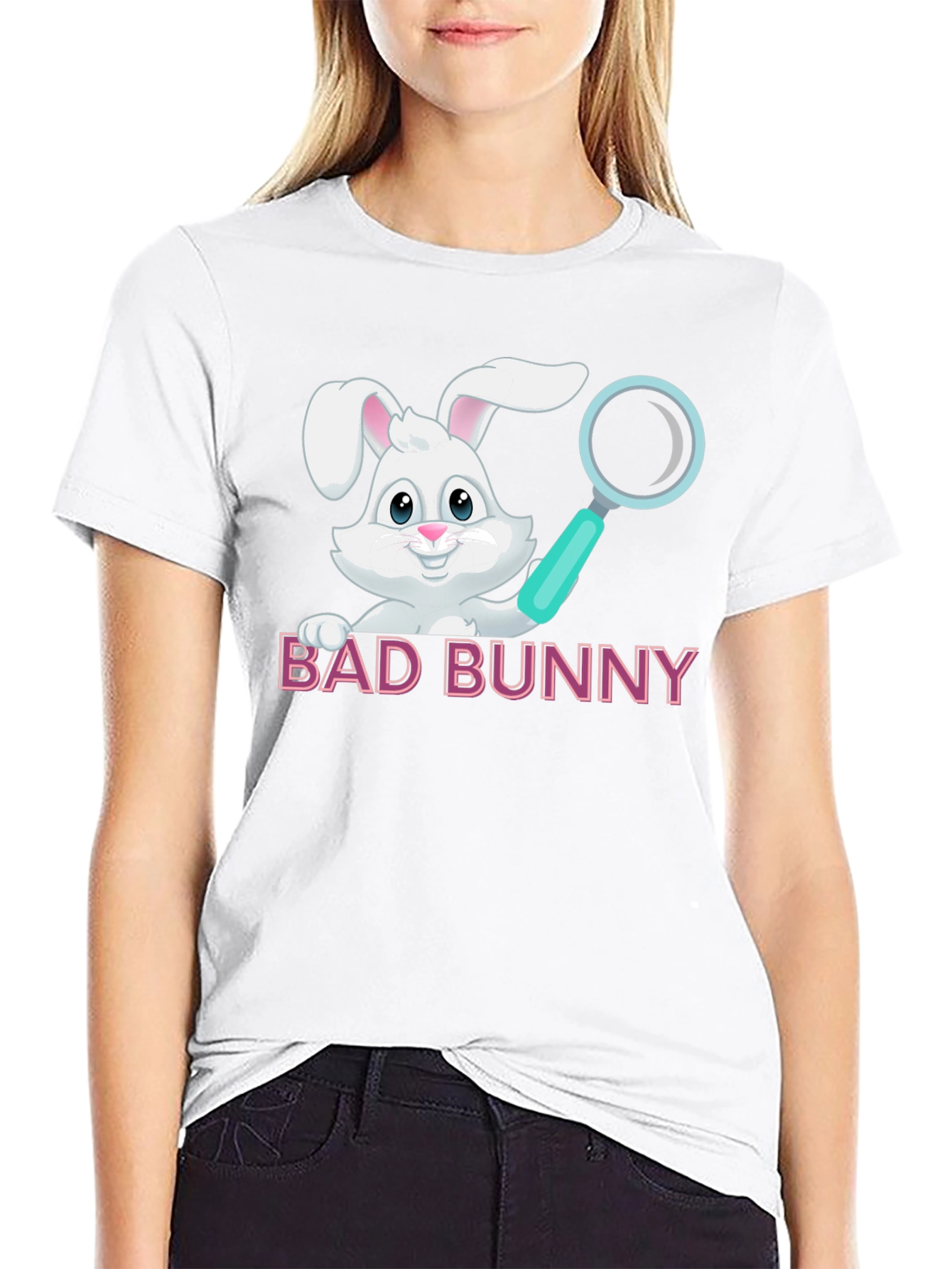 Bad Bunny T-Shirt Black Graphic Tee