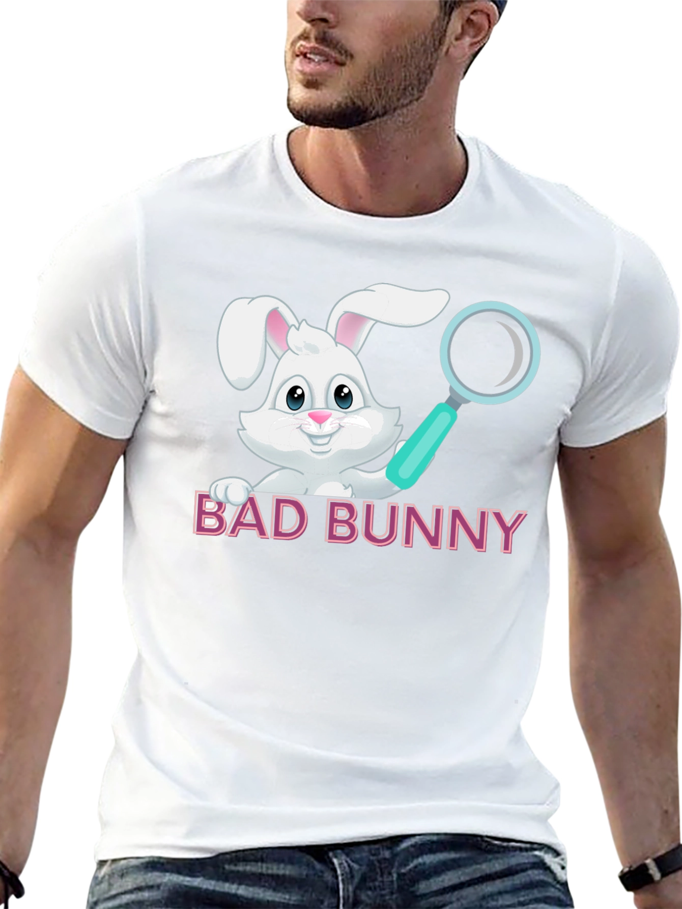 Bad Bunny T-Shirt Black Graphic Tee
