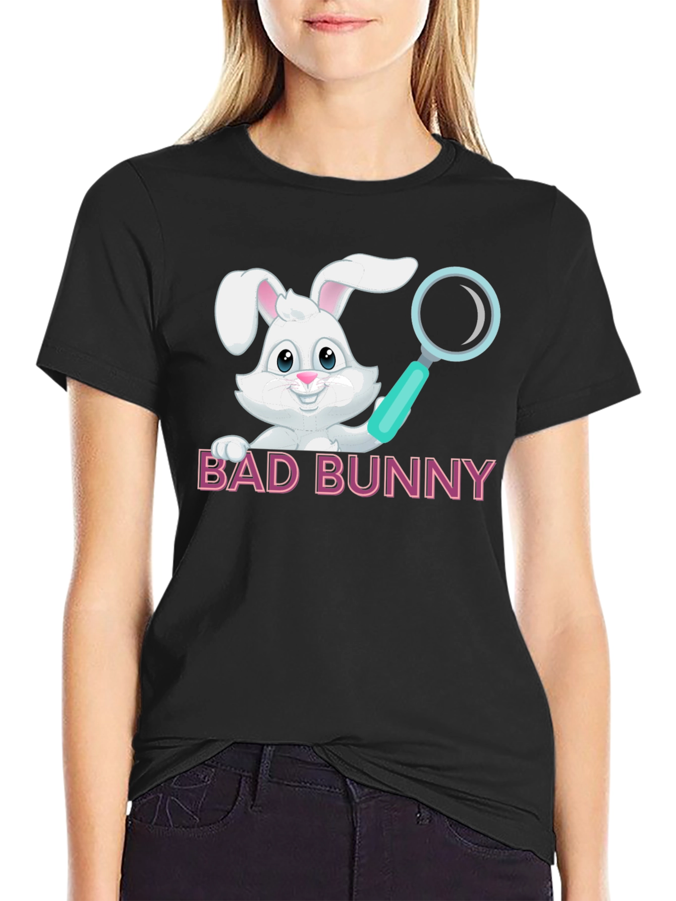 Bad Bunny T-Shirt Black Graphic Tee