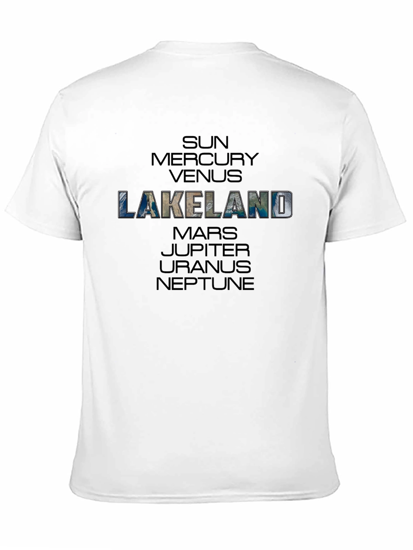 Lakeland Planets Graphic T-Shirt