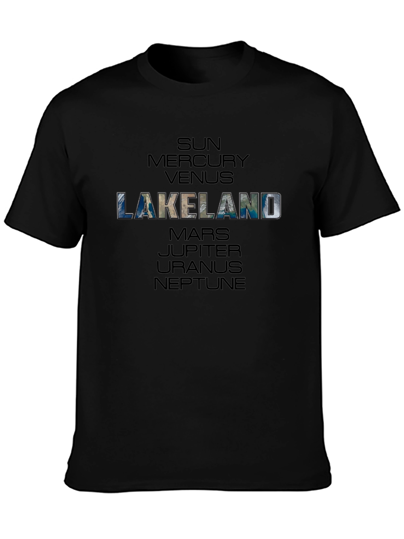 Lakeland Planets Graphic T-Shirt