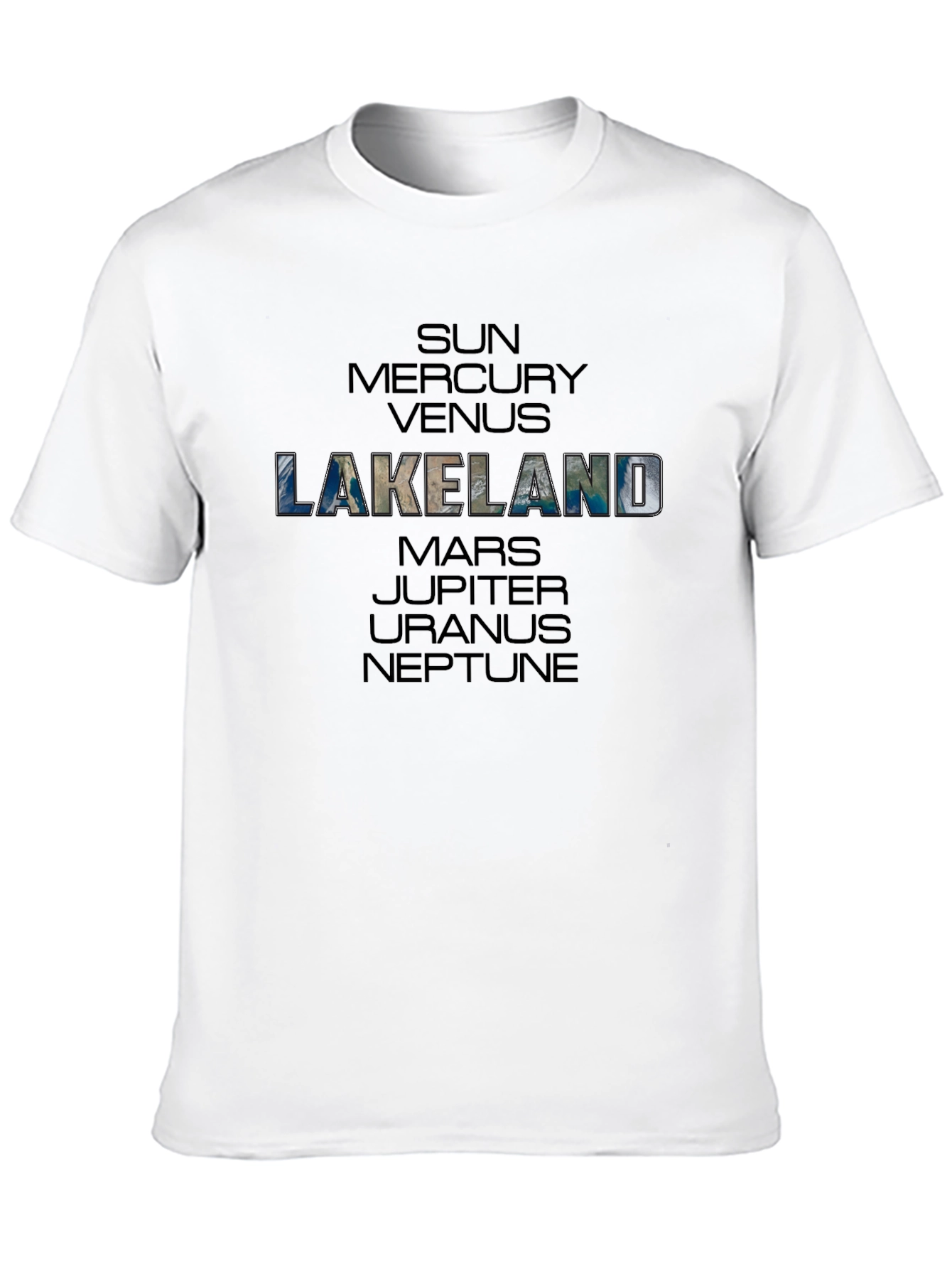 Lakeland Planets Graphic T-Shirt