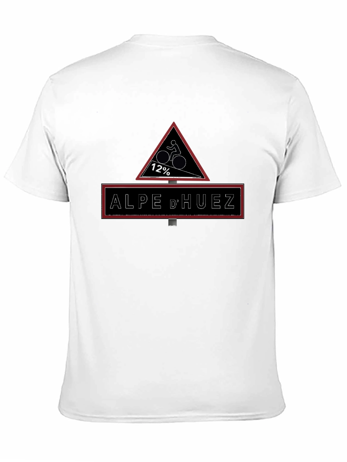 Alpe dHuez Cycling T-Shirt - 12% Gradient