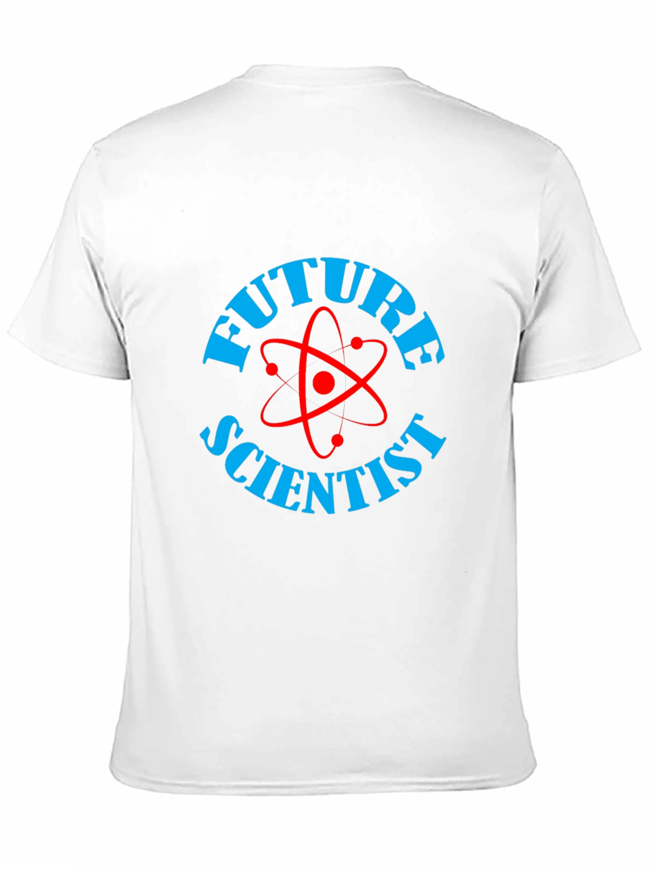 Future Scientist Graphic Tee - Black Cotton T-Shirt