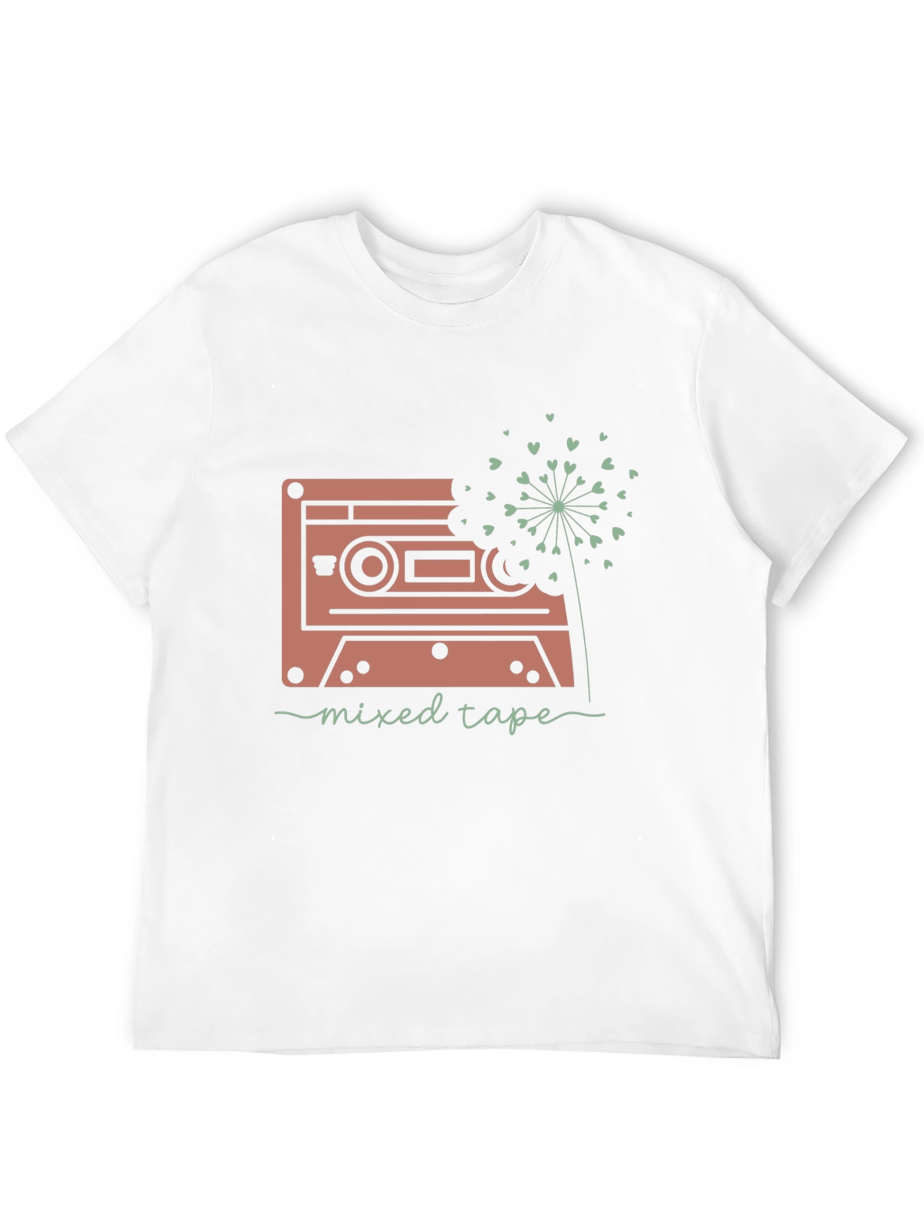 Retro Mixtape Dandelion Graphic Tee