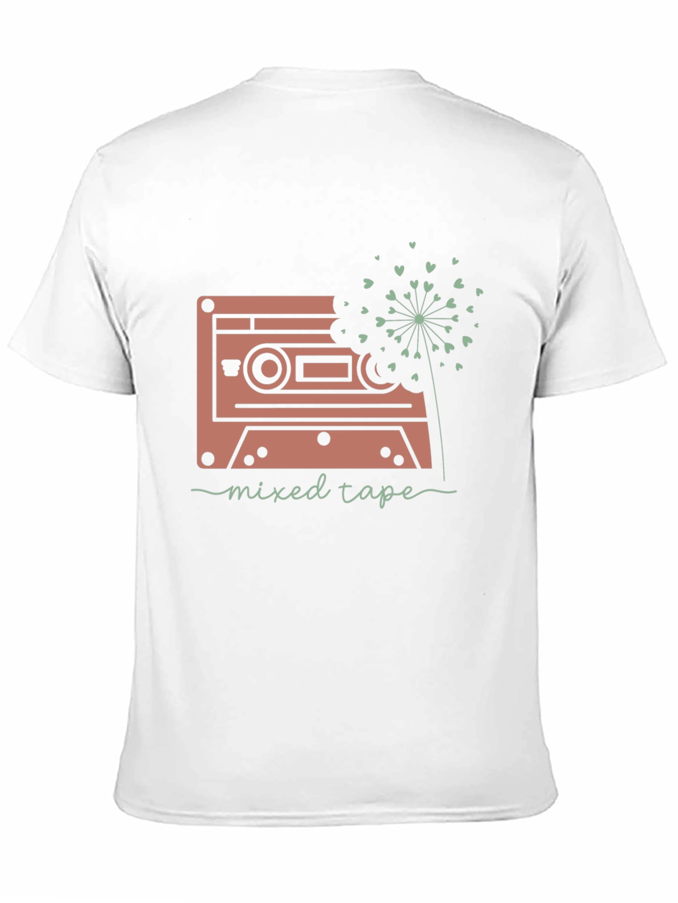 Retro Mixtape Dandelion Graphic Tee