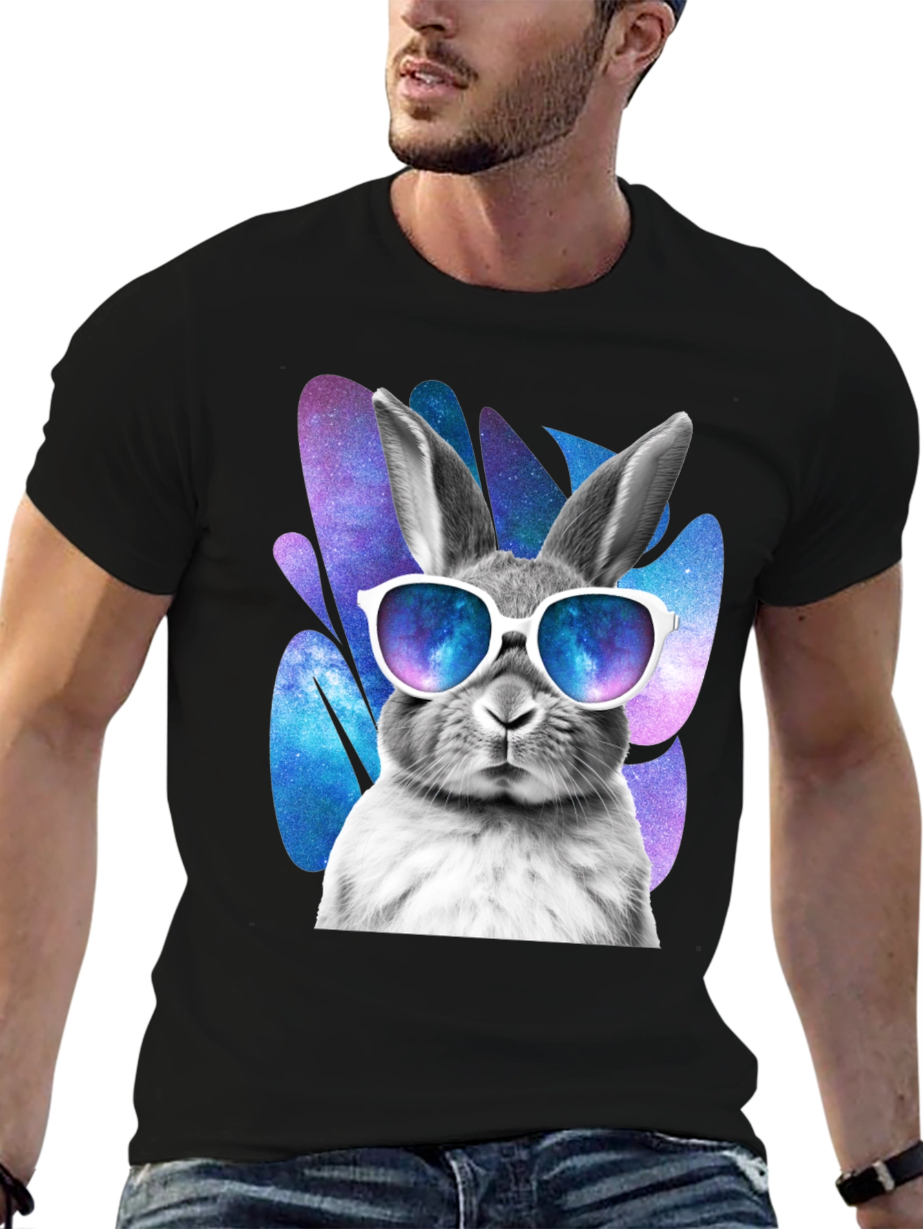 Cool Rabbit in Sunglasses T-Shirt