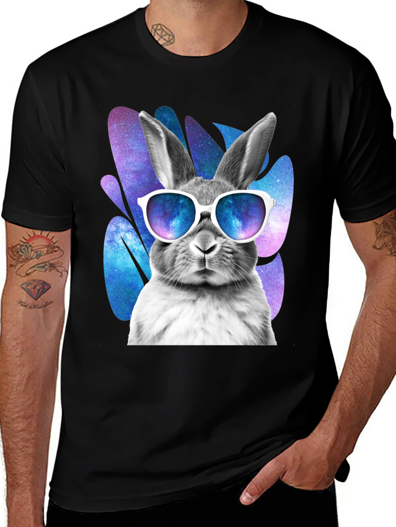 Cool Rabbit in Sunglasses T-Shirt