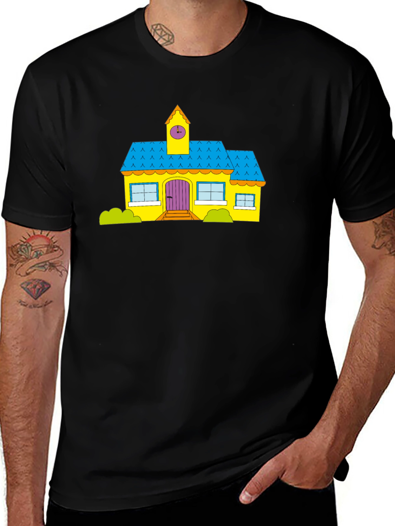 Springfield Elementary Cartoon T-Shirt