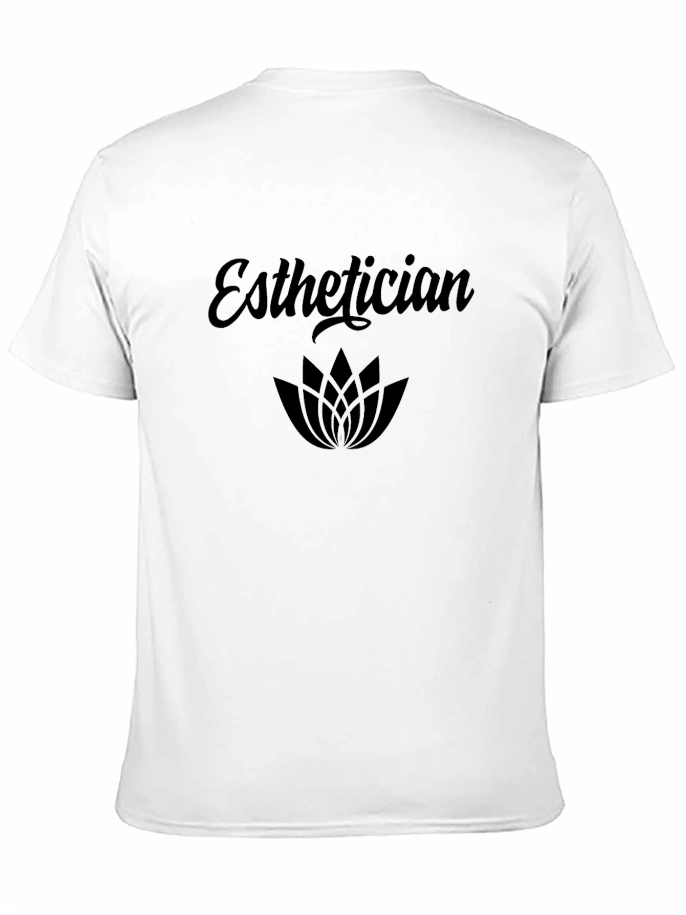 Esthetician Black Graphic Tee