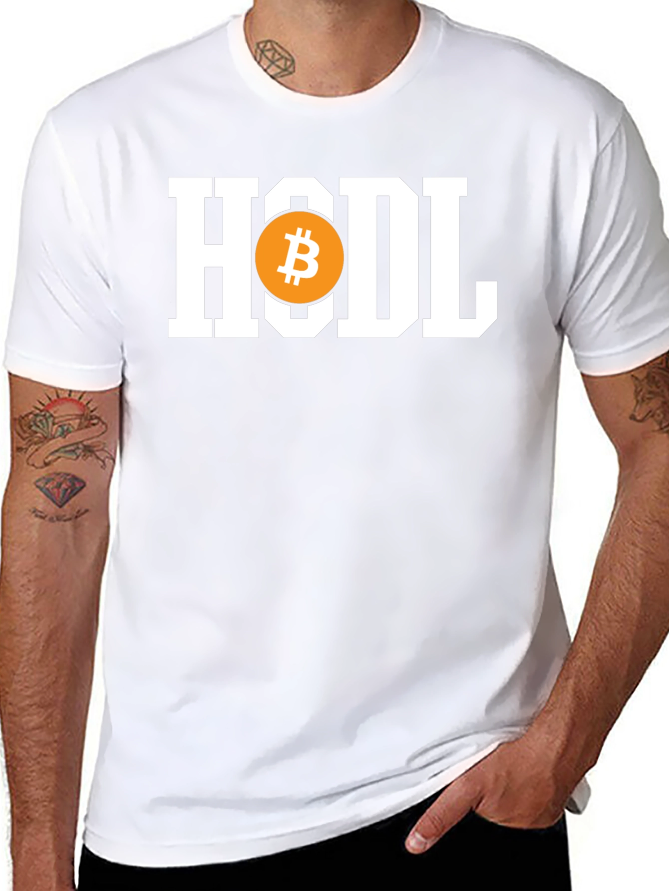 HODL Bitcoin Graphic Tee - Crypto Investor T-Shirt